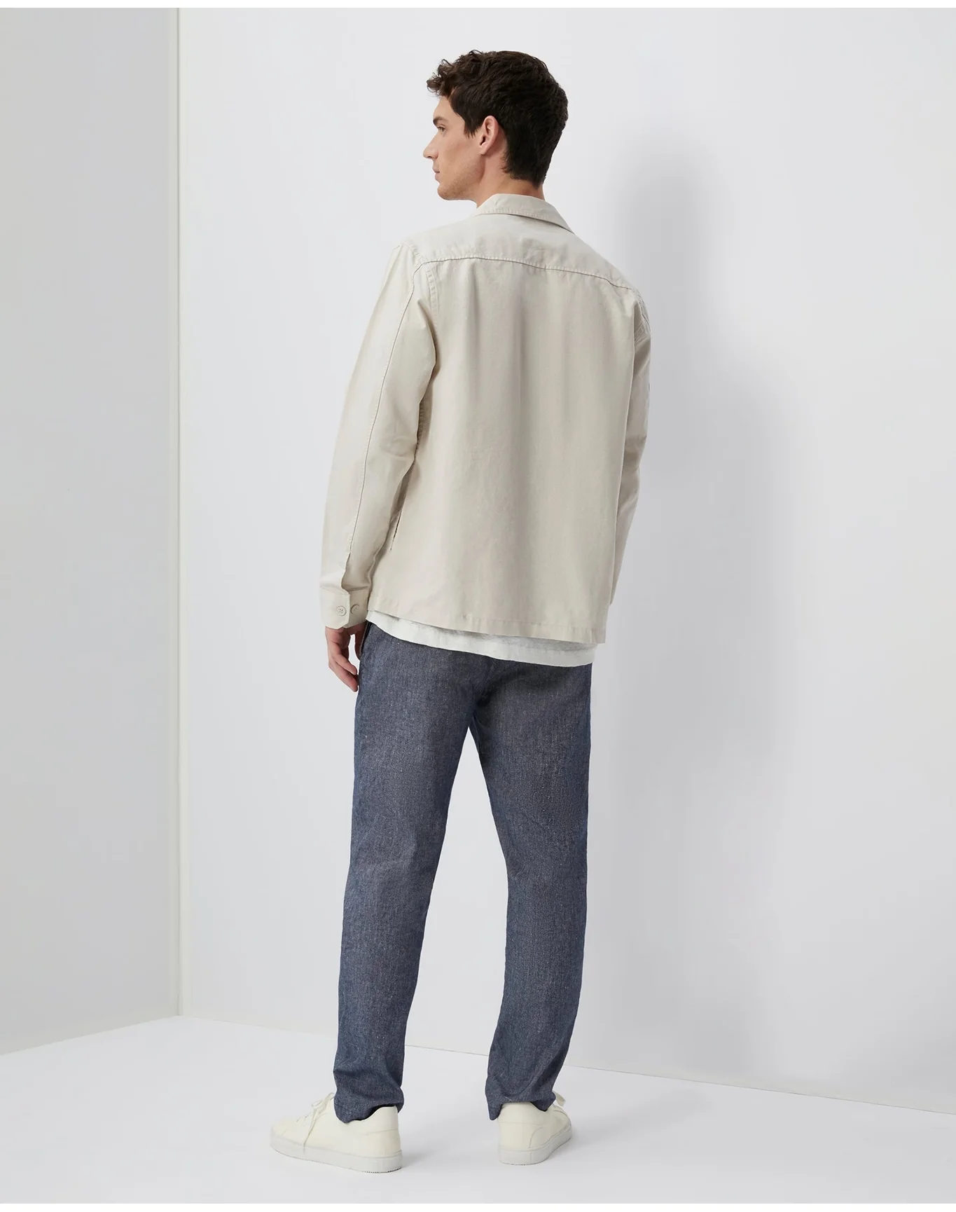 Men | Stretch Canvas Traveler Pant | Deep Navy - Image 5