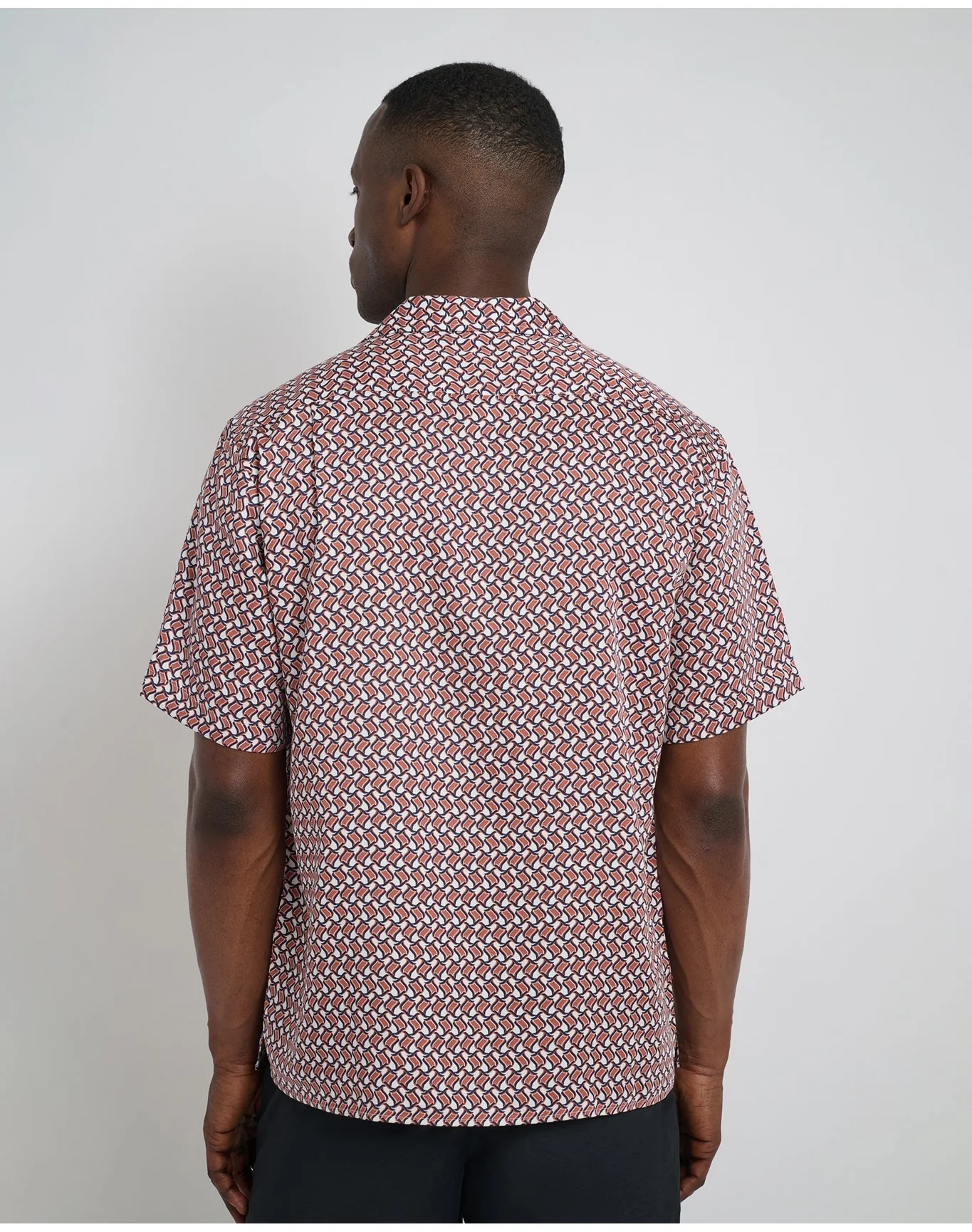 Men | Tencel Vacation Shirt | Picante - Image 5
