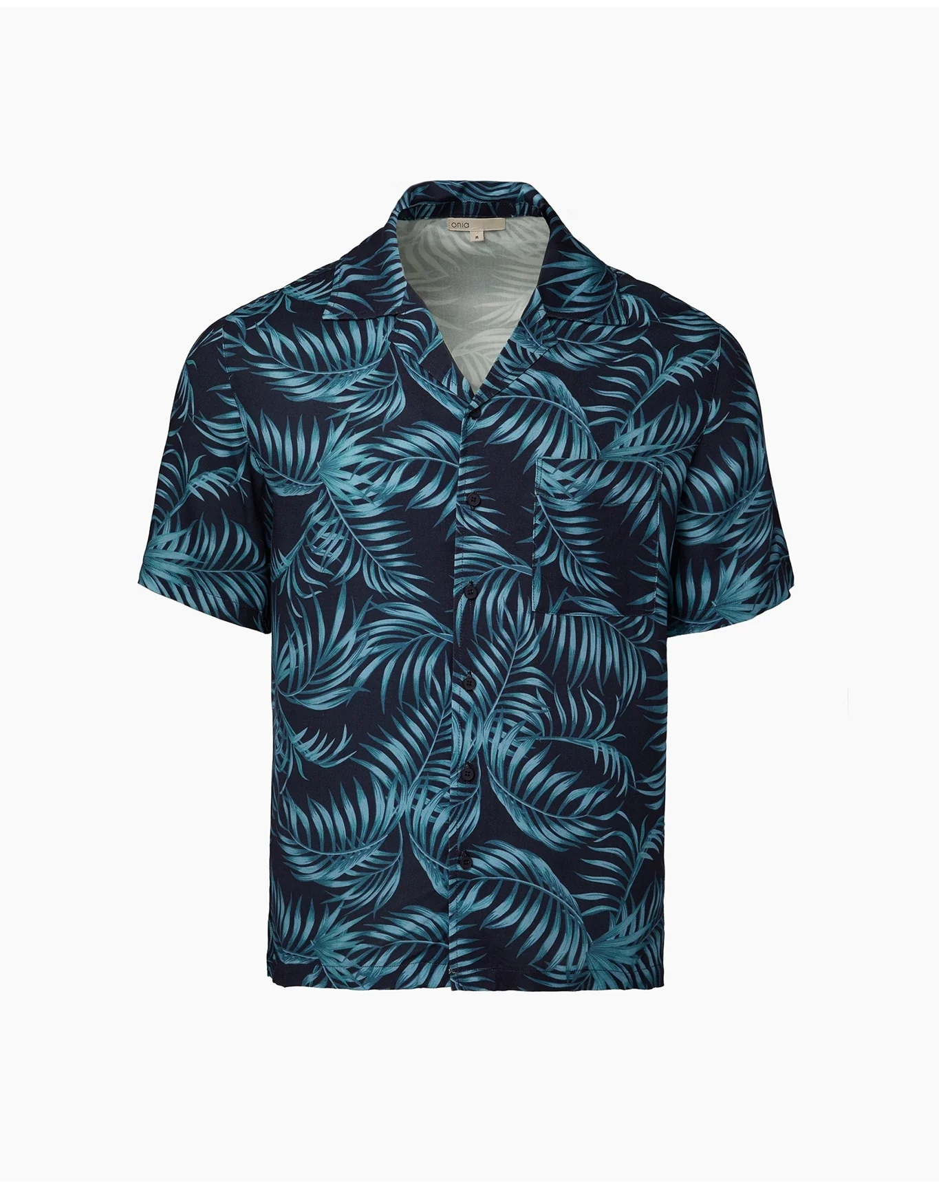 Men | Viscose Vacation Shirt | Deep Navy