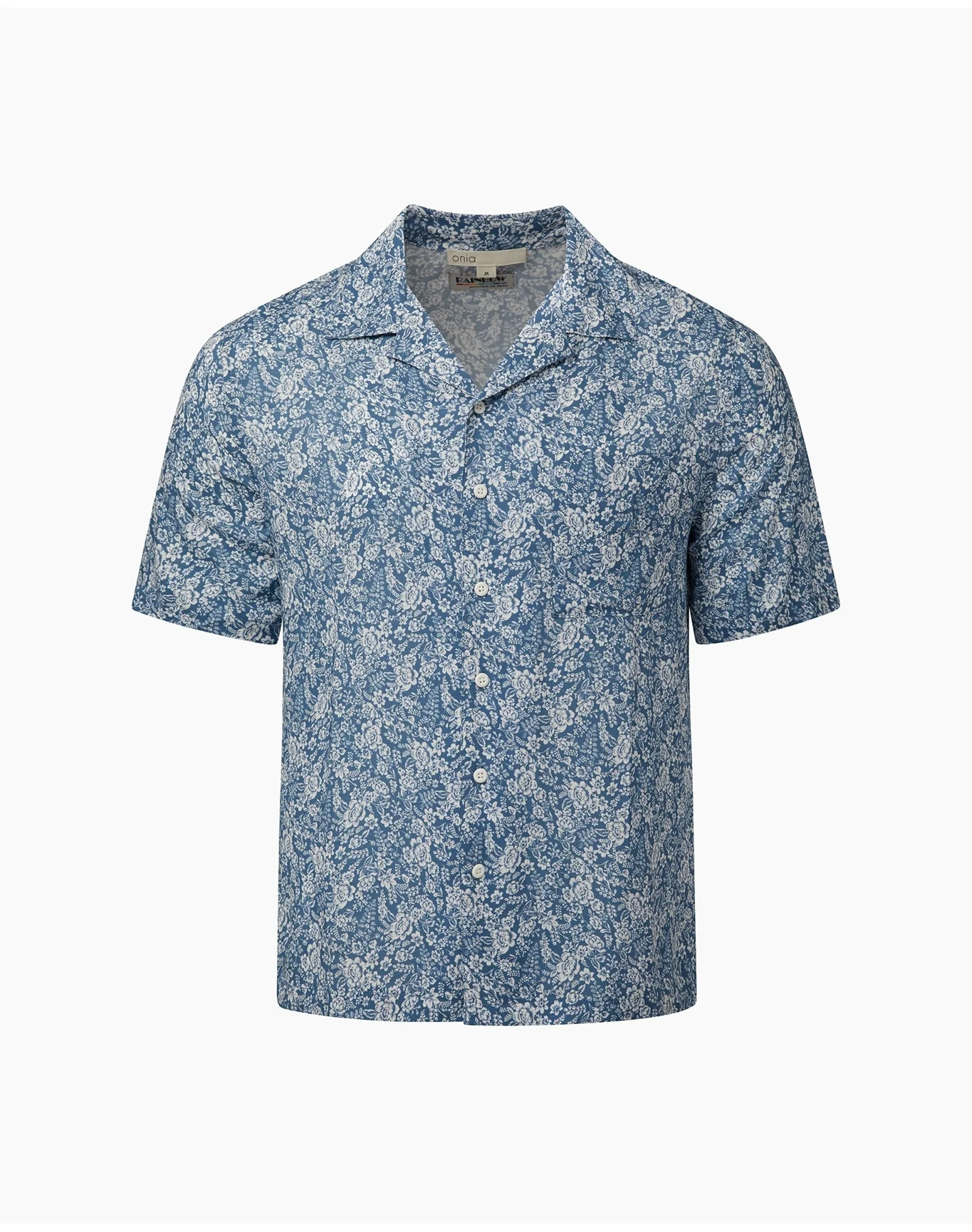 Men | Viscose Vacation Shirt | Moonlight Blue - Image 2