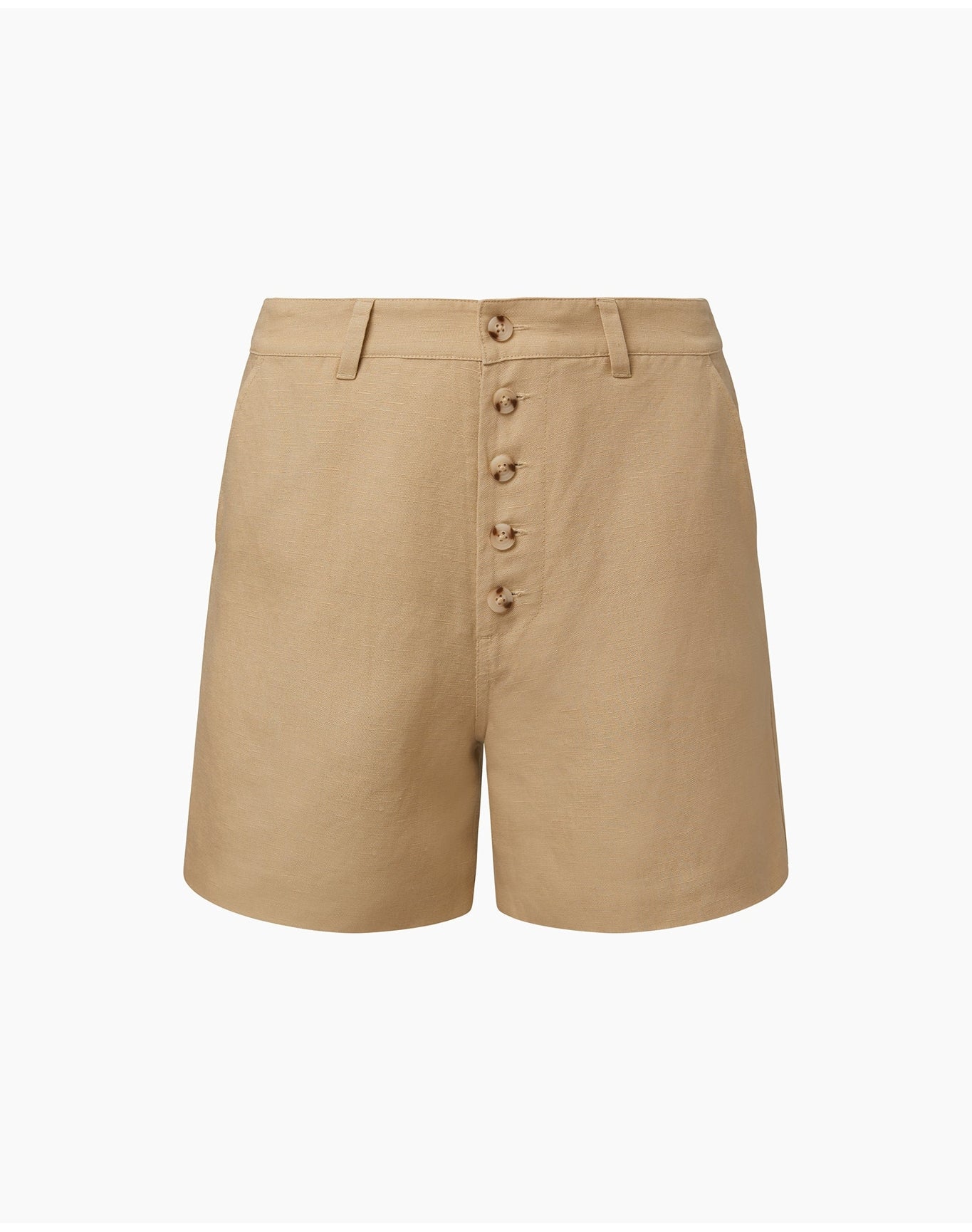 Women | Air Linen Boyfriend Short | Jute - Image 2