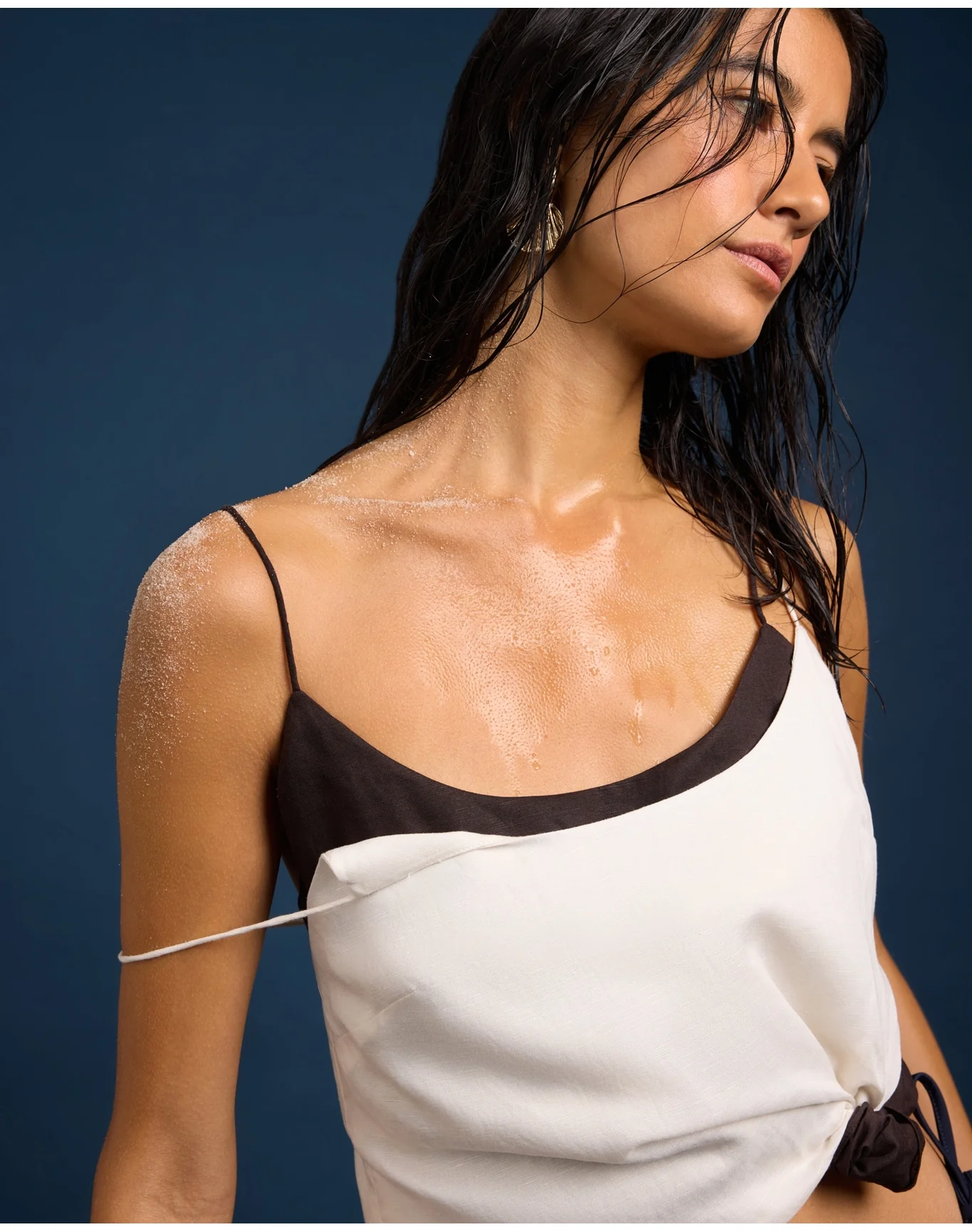 Women | Air Linen Cami Top | Natural - Image 2