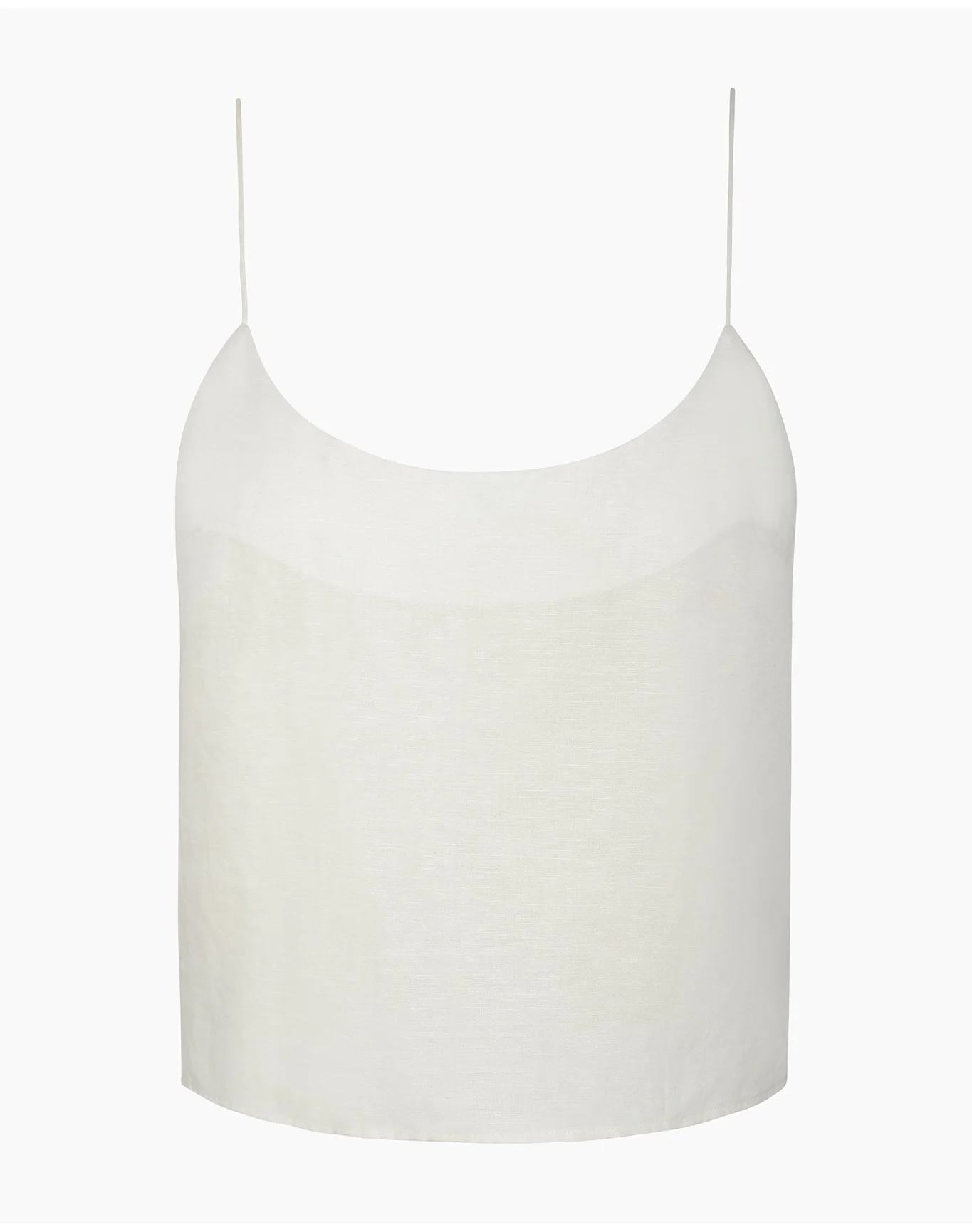 Women | Air Linen Cami Top | Natural - Image 3