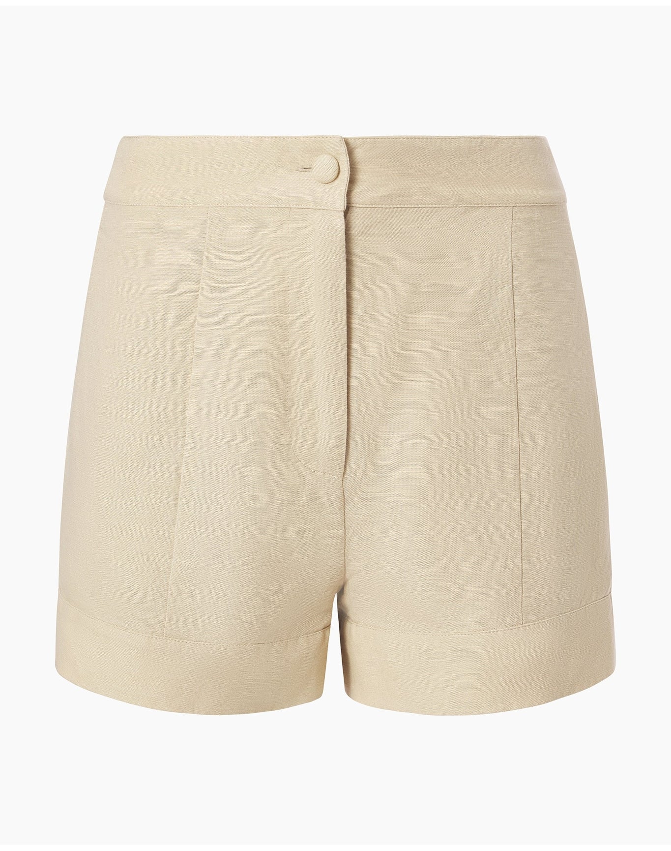 Women | Air Linen Trouser Short | Jute - Image 2