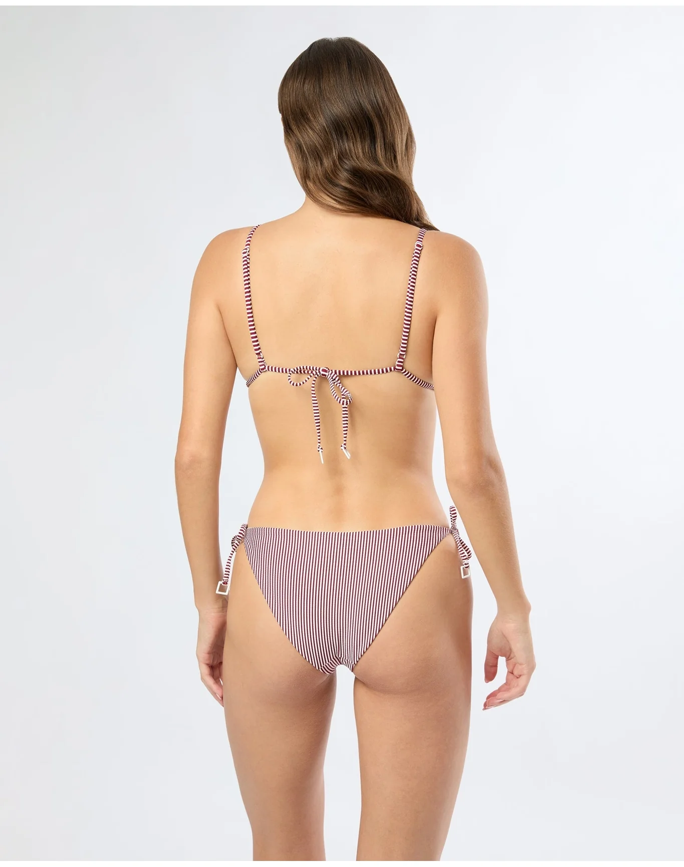 Women | Alexa Bikini Top | Pomegranate White - Image 5