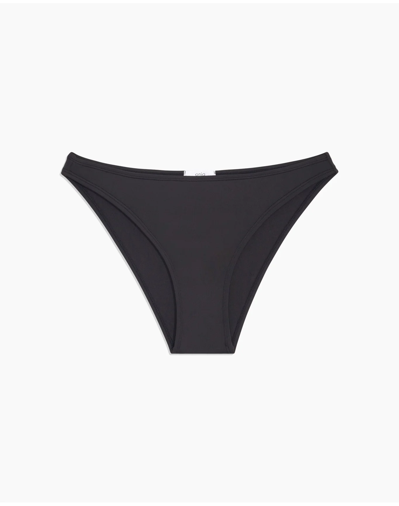 Women | Ashley Tricot Bikini Bottom | Black - Image 25