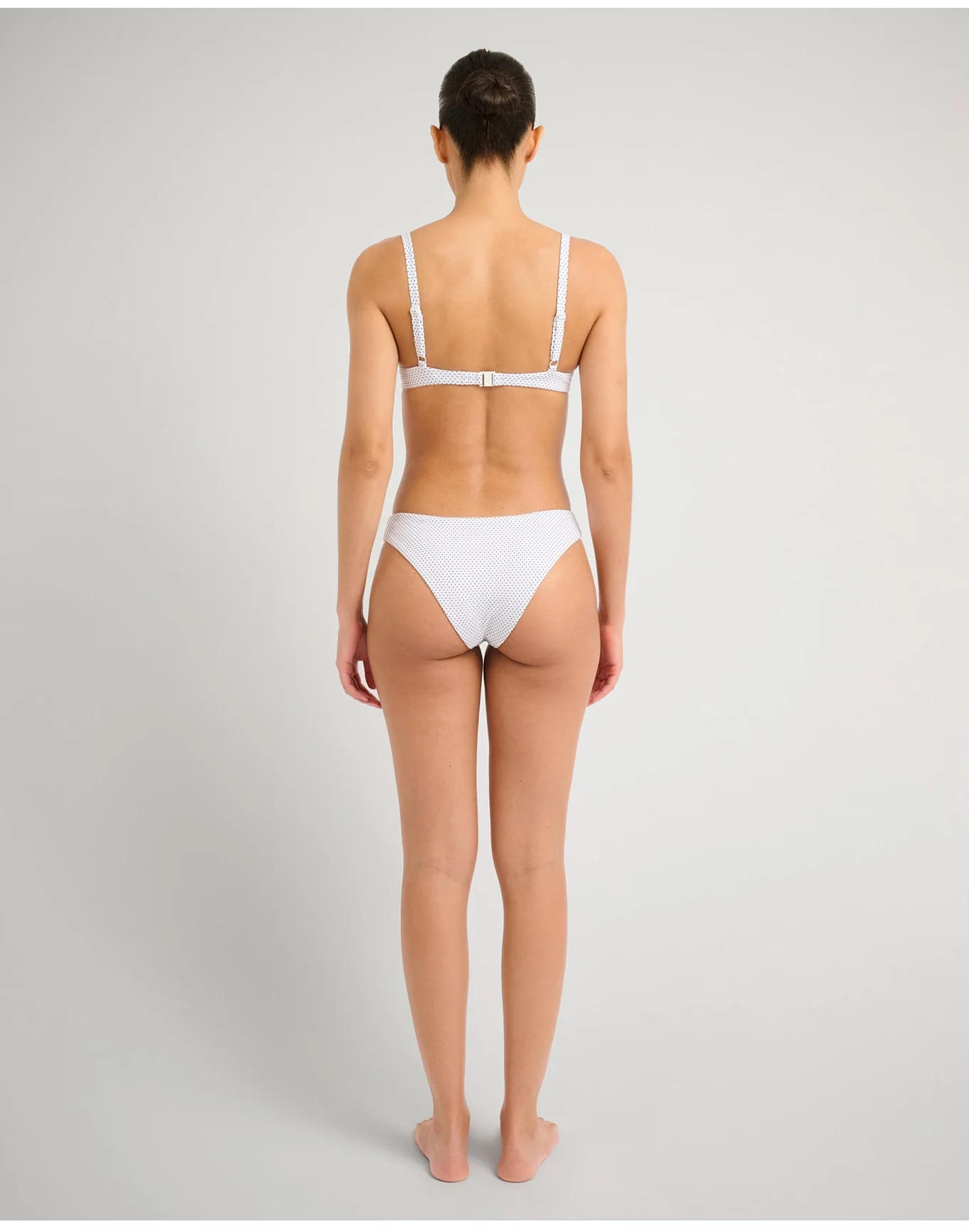 Women | Chiara Bikini Bottom | White Black - Image 5