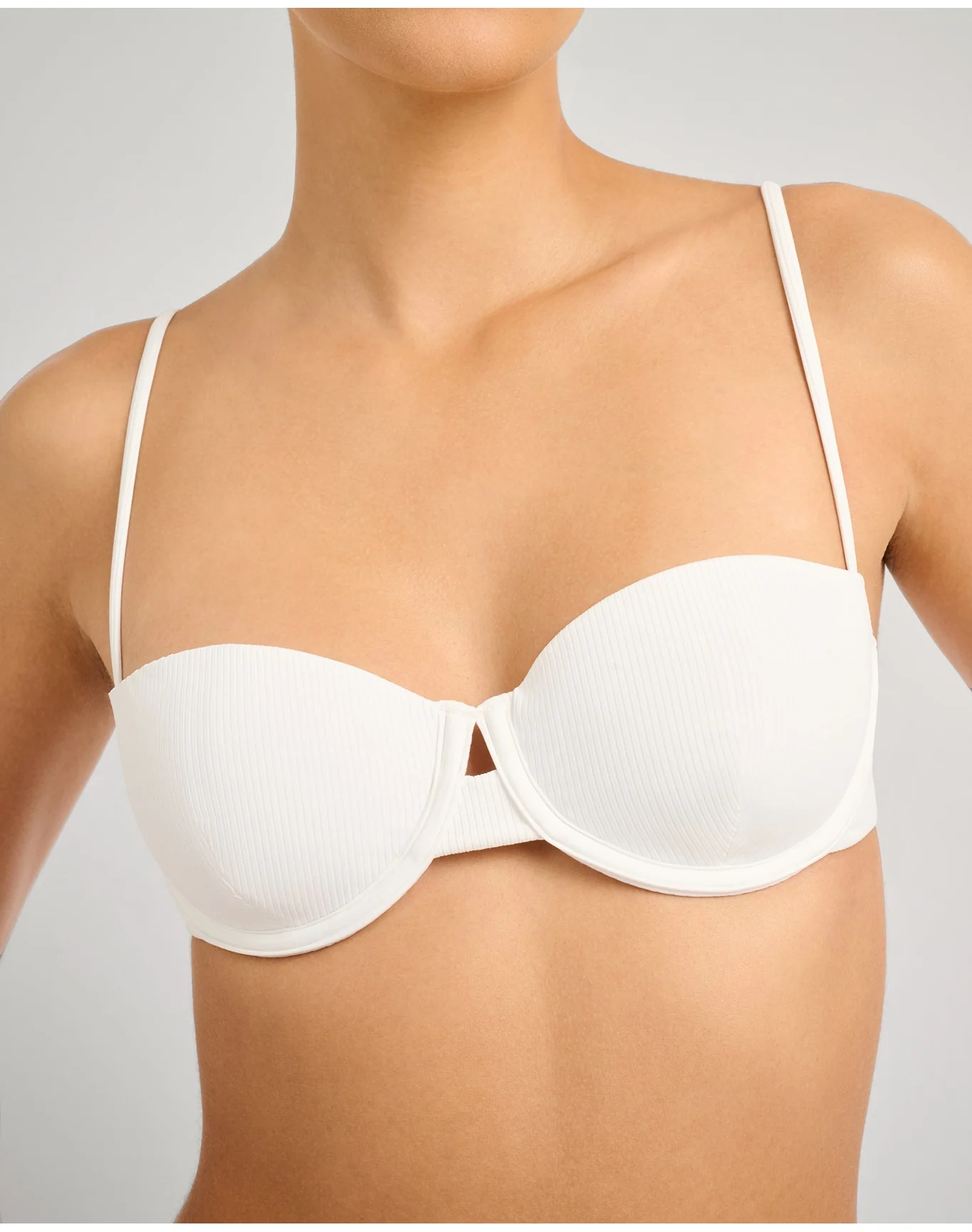 Women | Dalia Bikini Top | White - Image 4