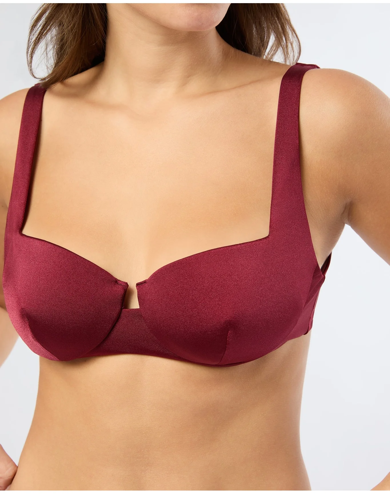 Women | Danica Bikini Top | Pomegranate - Image 4