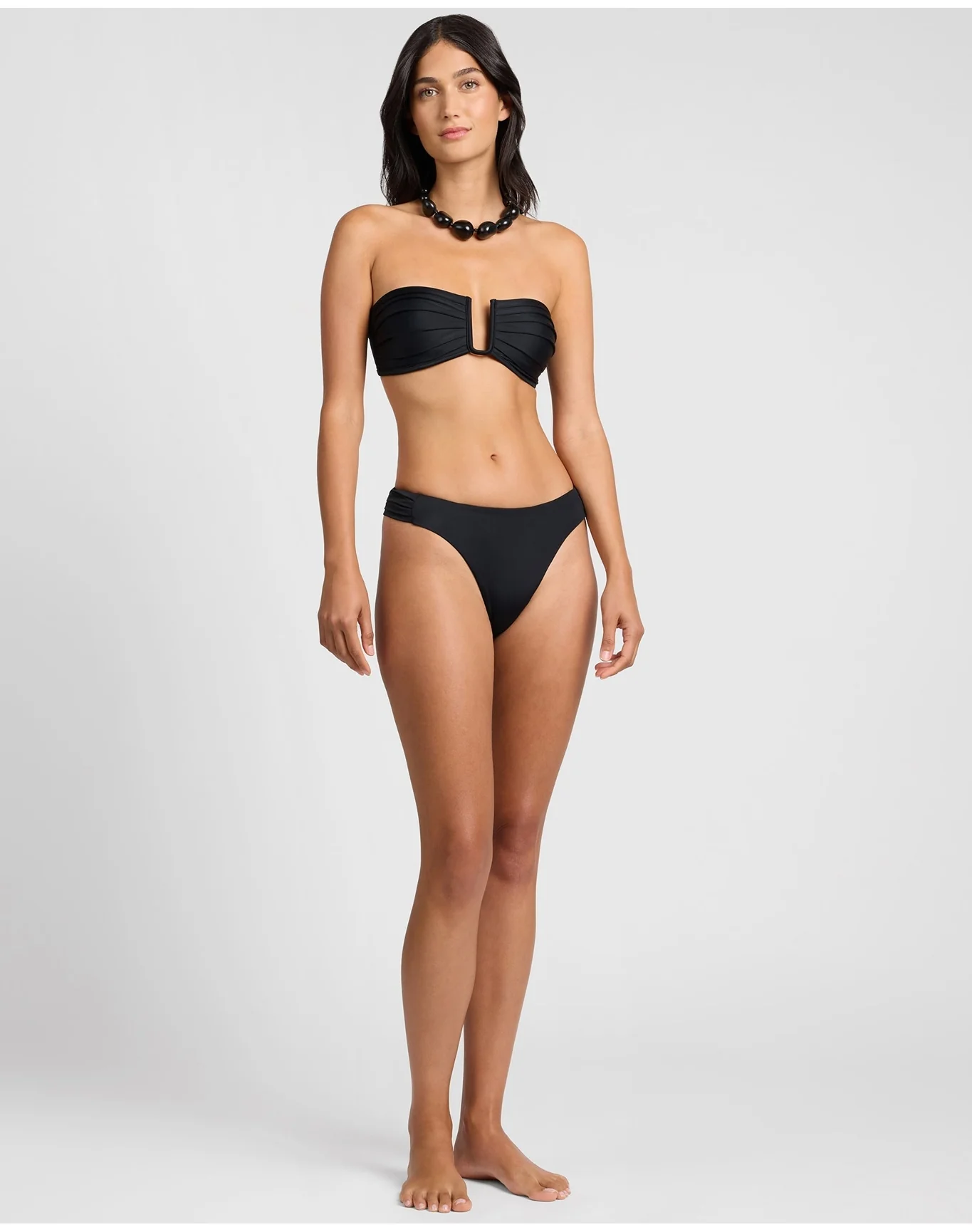Women | Isla Bikini Top | Black - Image 4