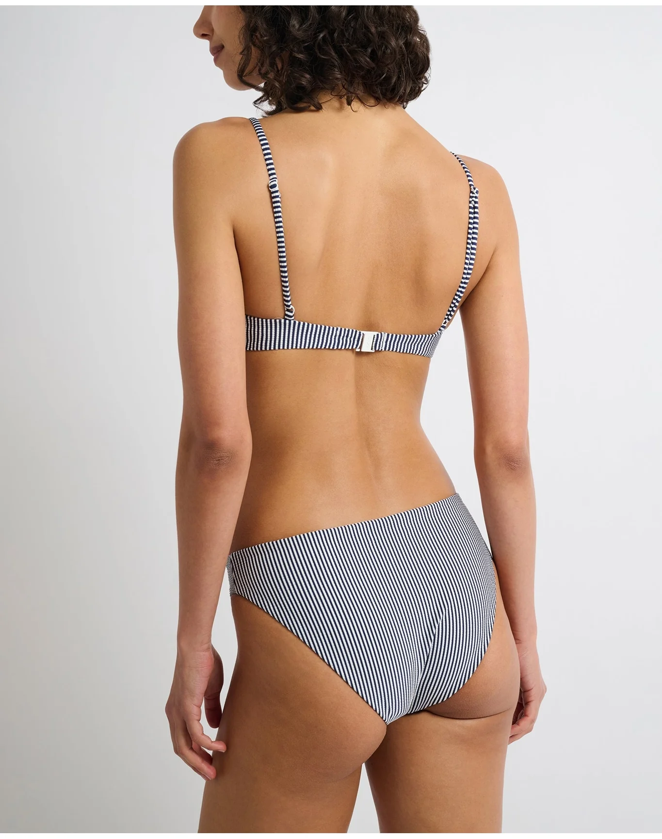 Women | Liana Bikini Top | Deep Navy White - Image 5