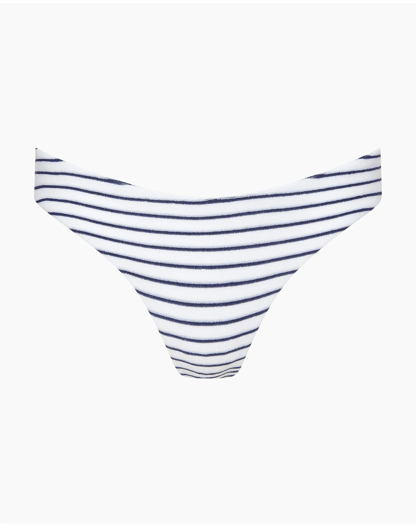 Women | Lily Bikini Bottom | White Deep Navy - Image 2