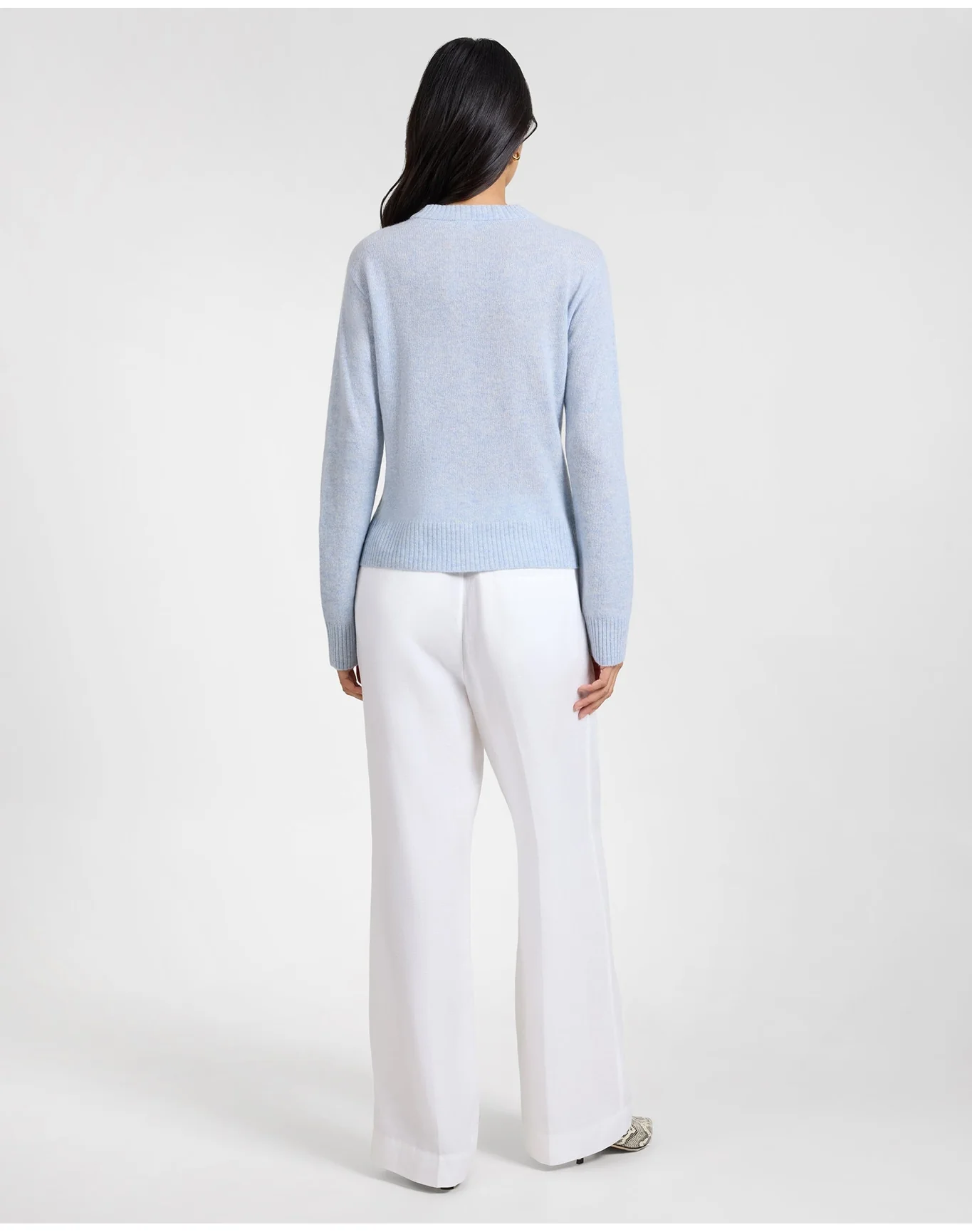 Women | Lyocell Pleated Trouser | Stone - Image 5
