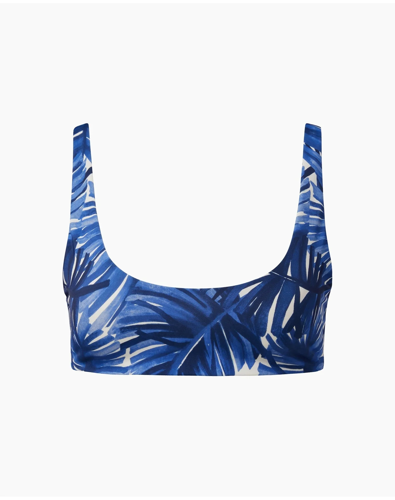 Women | Scoop Bikini Top | Deep Ultramarine