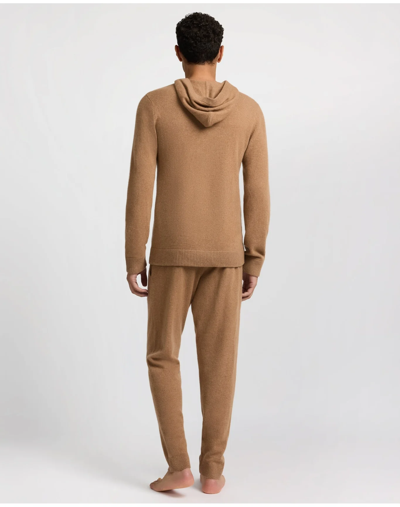 Men | Knit Jogger | Camel - Image 7