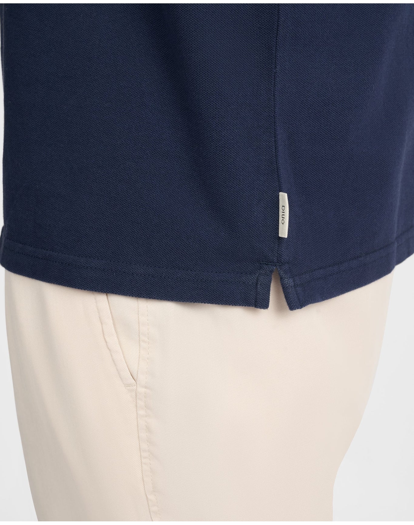 Men | Short Sleeve Pique Polo | Midnight - Image 4