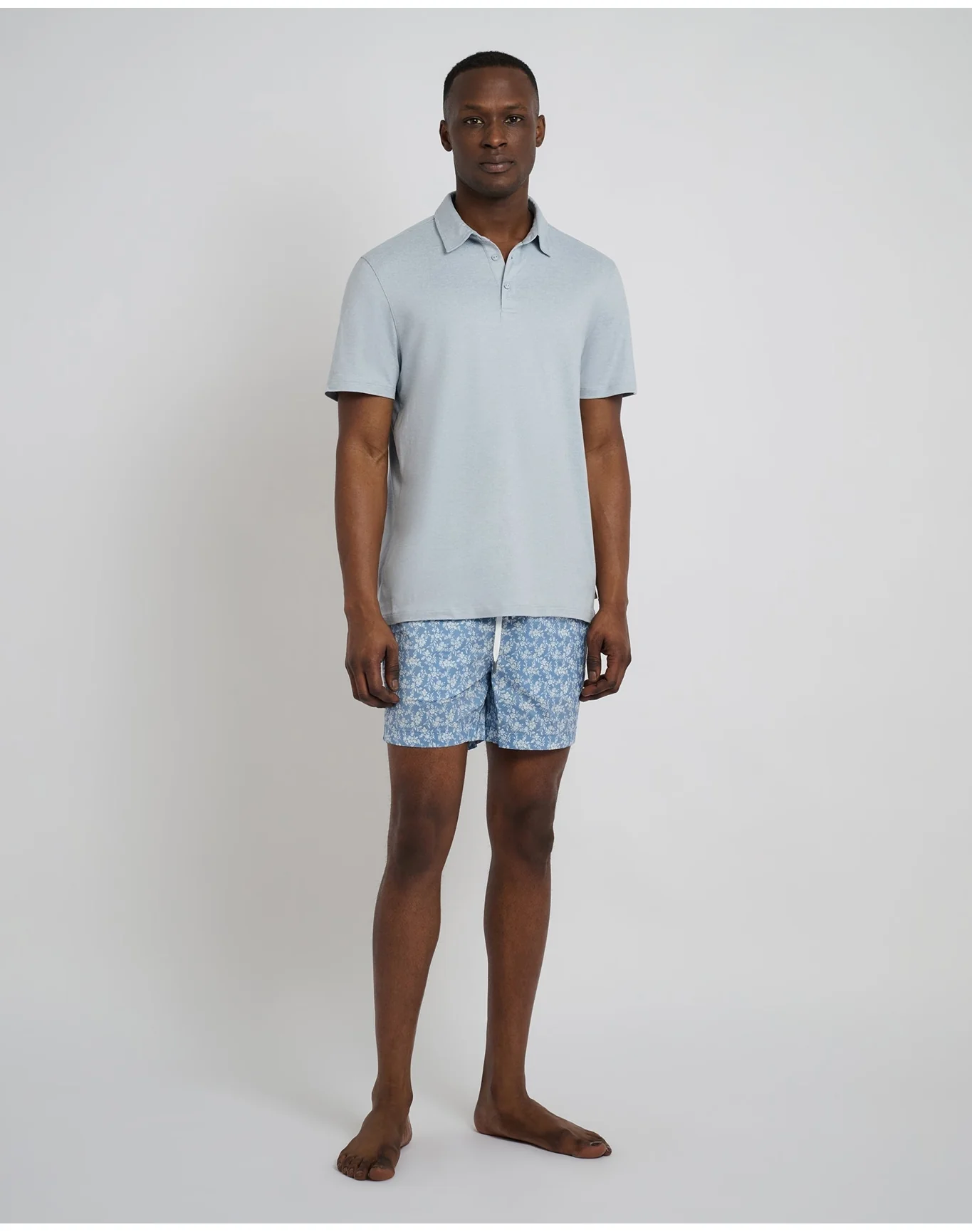 Men | Sun Polo | Sky - Image 4