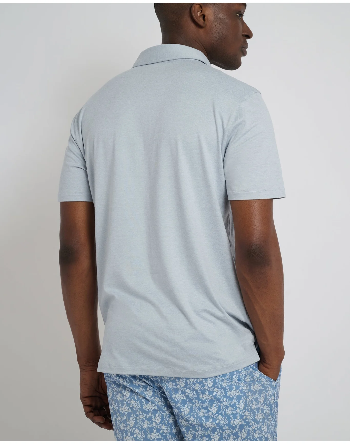 Men | Sun Polo | Sky - Image 5