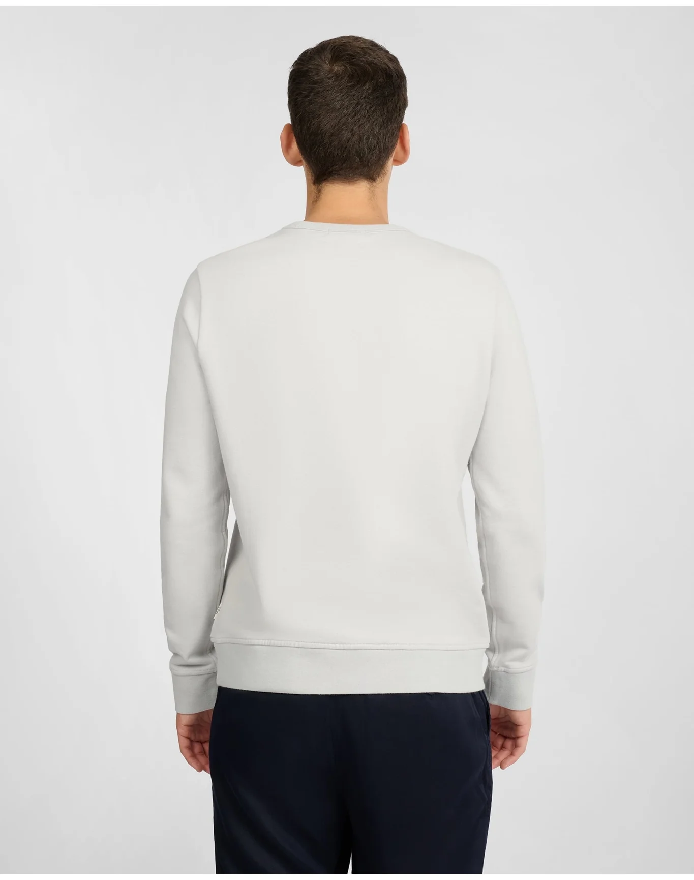 Men | Terry Crewneck Sweater | Lunar Grey - Image 5