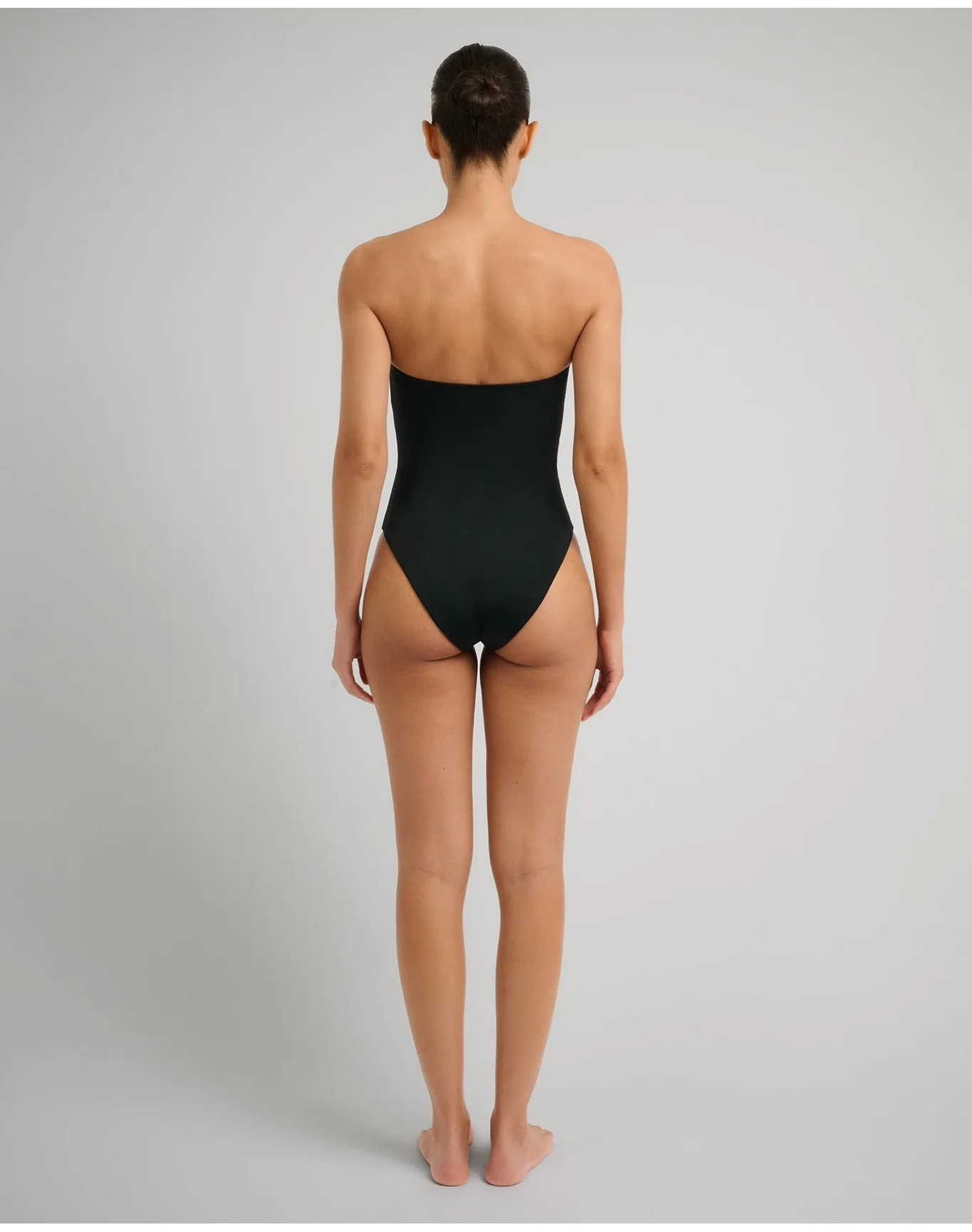 Women | Bardot One Piece | Black - Image 4