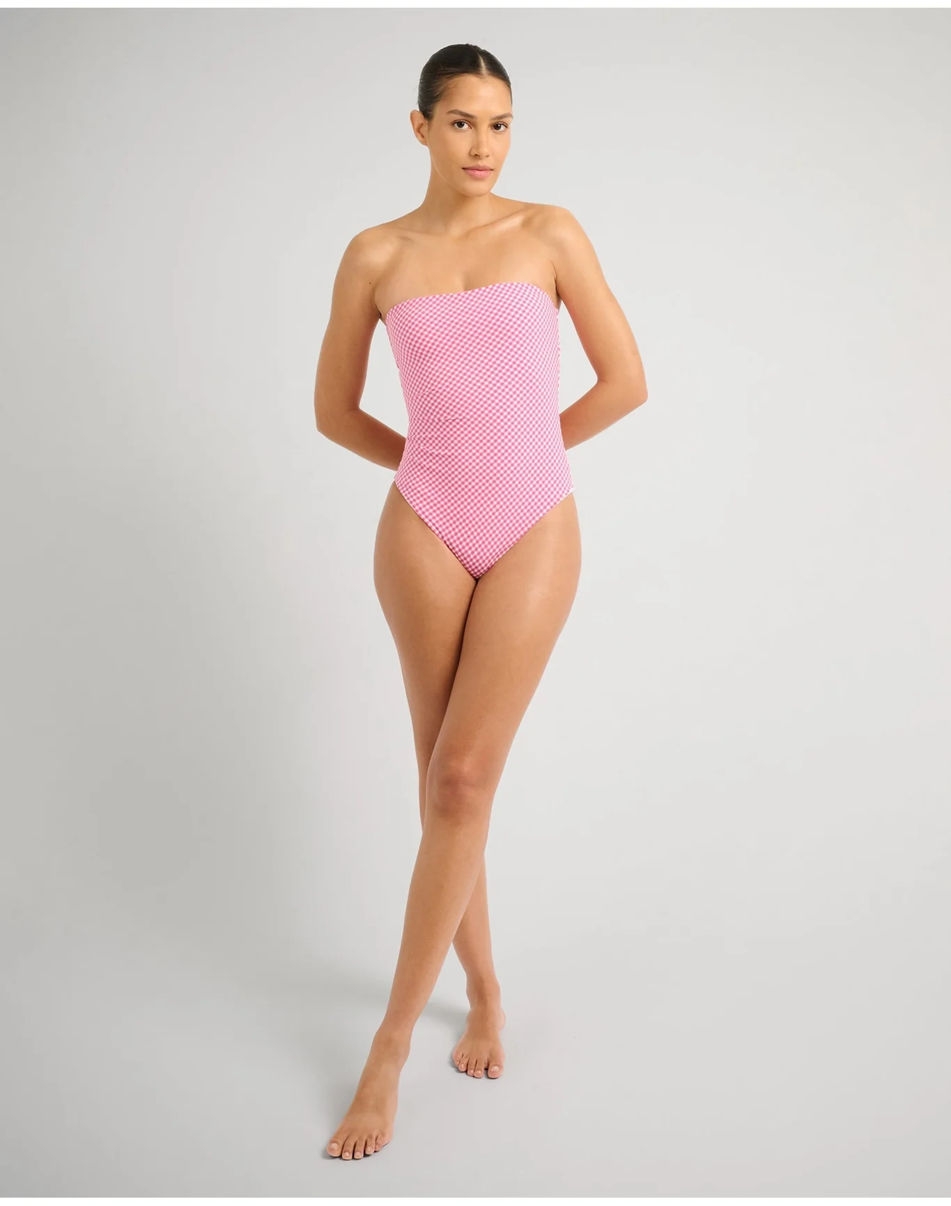 Women | Bardot One Piece | Gin Fizz x White - Image 3
