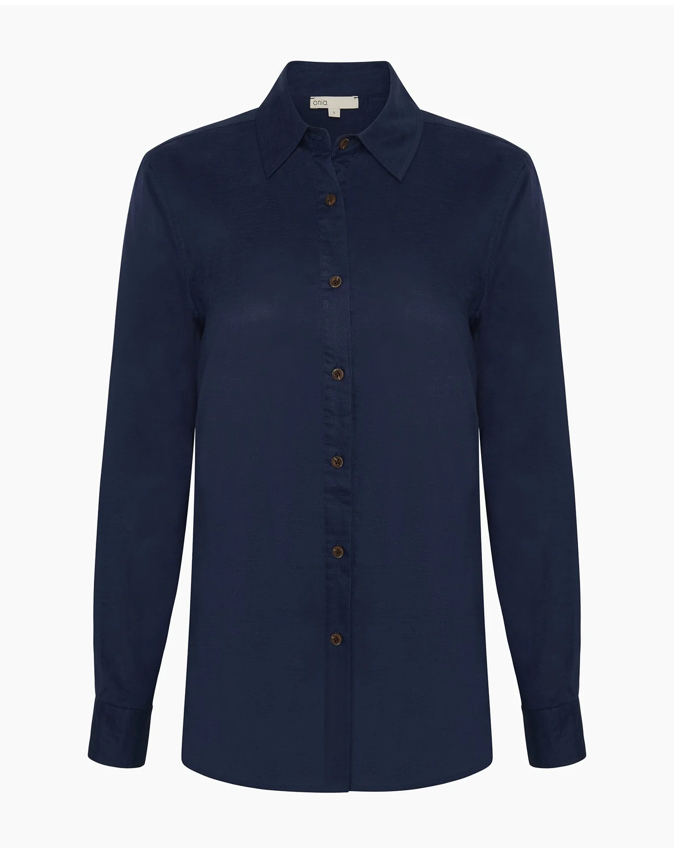 Women | Classic Button Down Shirt | Deep Navy
