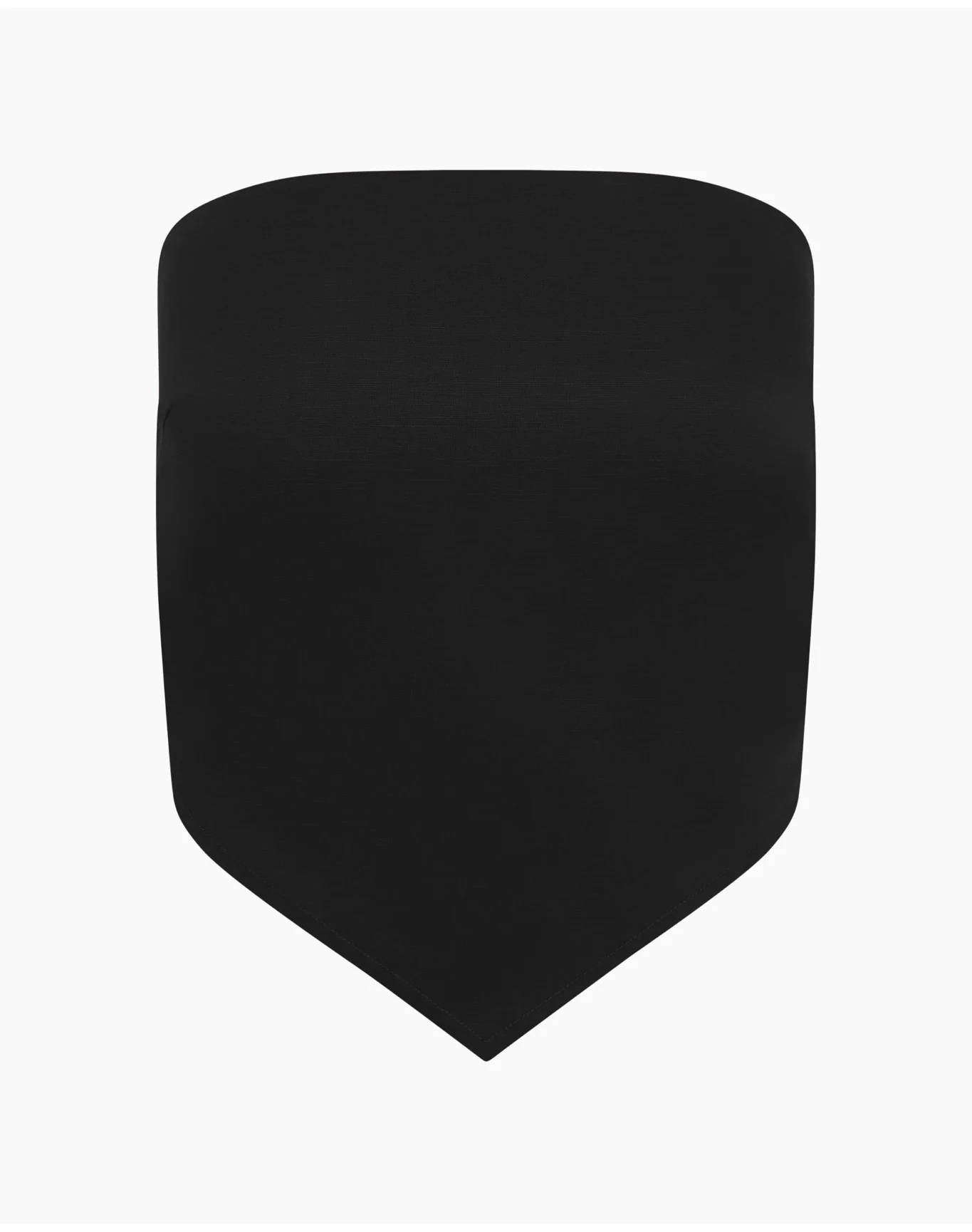 Women | Linen Bandana Top | Black
