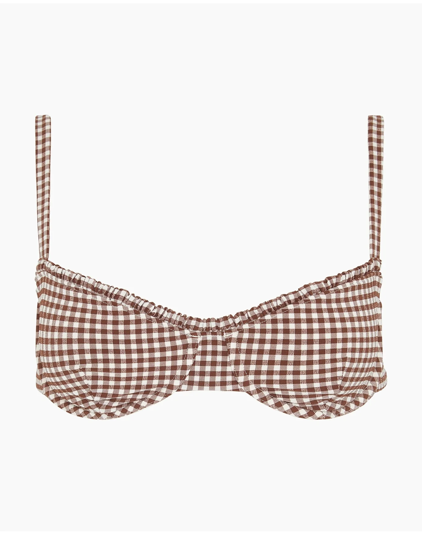 Women | Marilyn Bikini Top | Cappuccino x Egret - Image 3