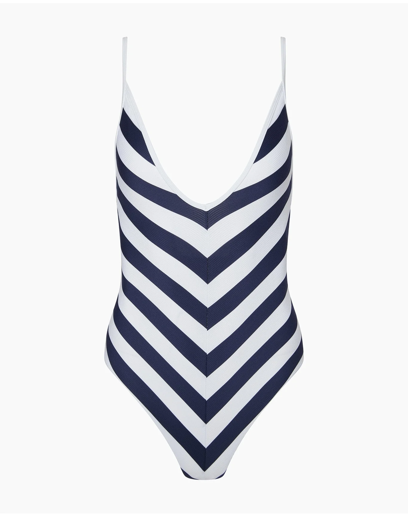 Women | Tropez One Piece | Deep Navy x White - Image 2
