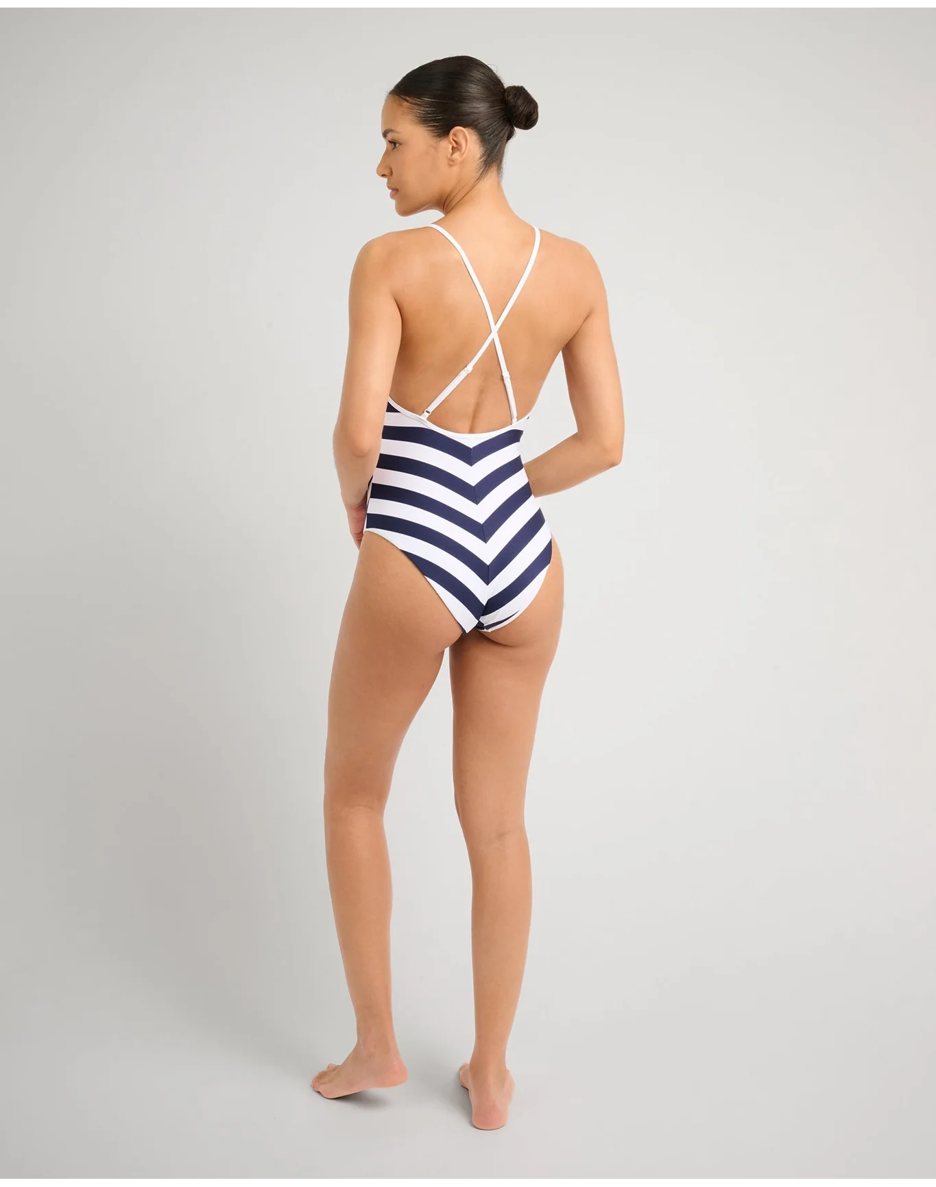 Women | Tropez One Piece | Deep Navy x White - Image 6