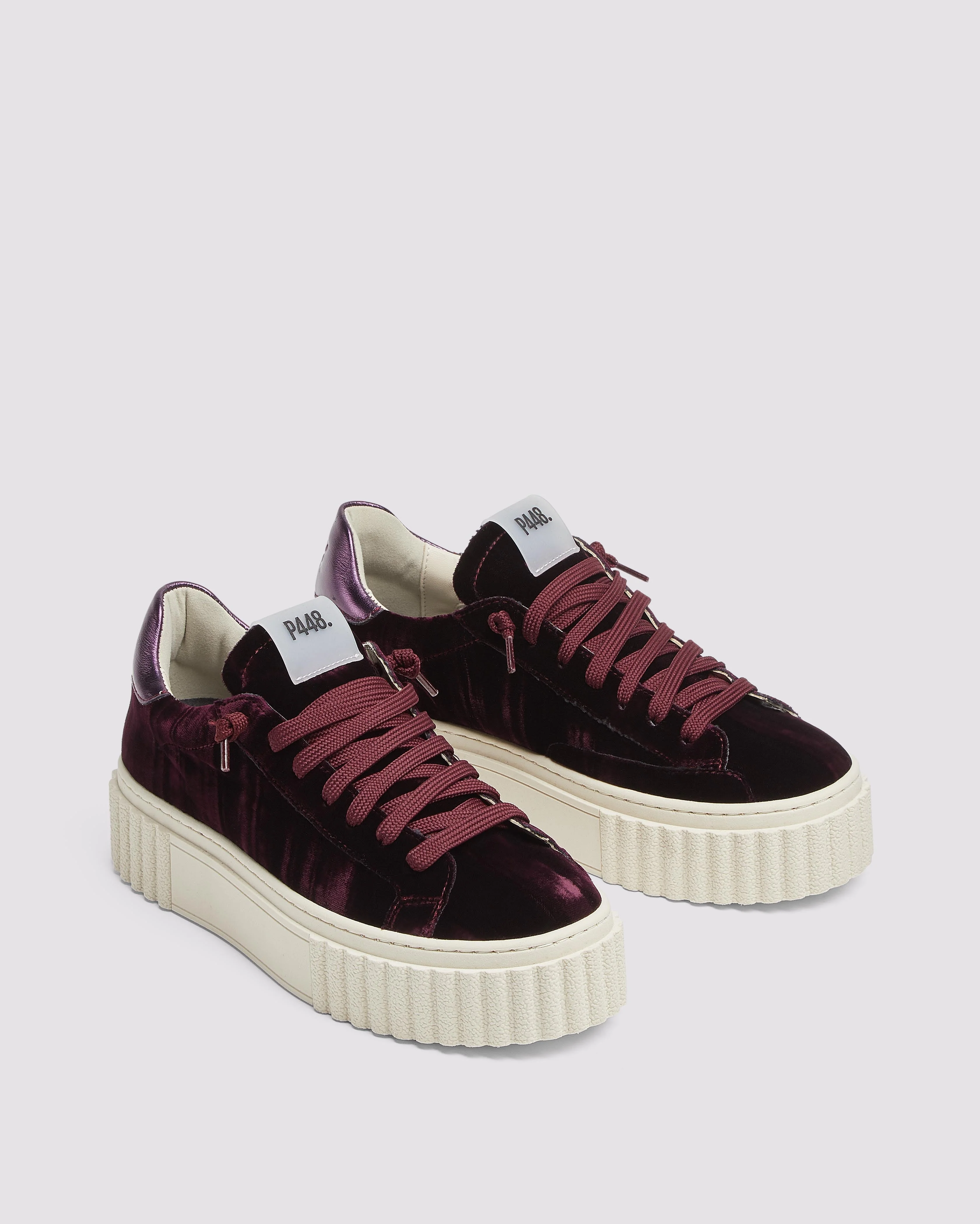 Women | Creeper Velvet Royale | Purple - Image 3