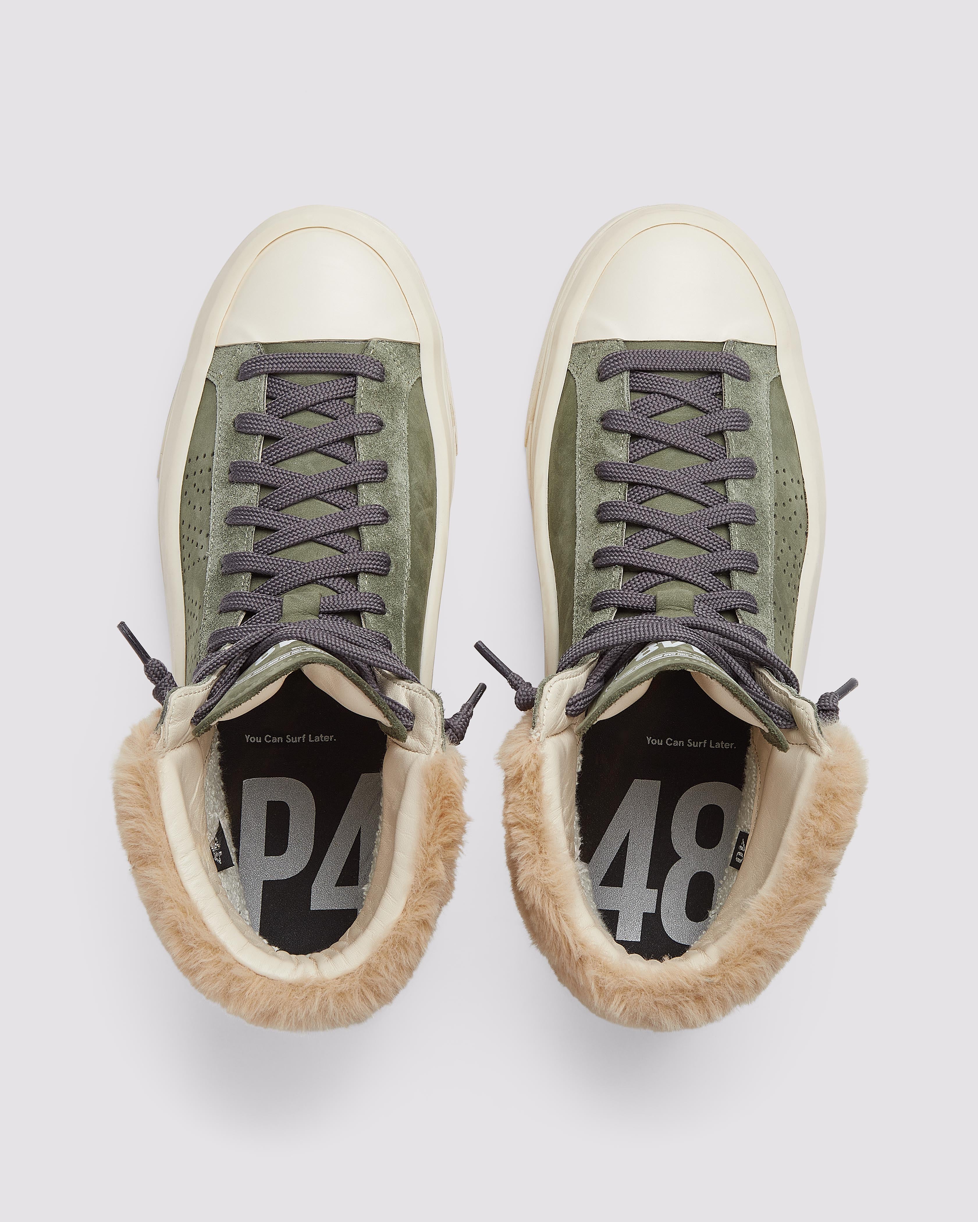 Unisex | Rail Army/Fur | Green/Neutral - Image 2