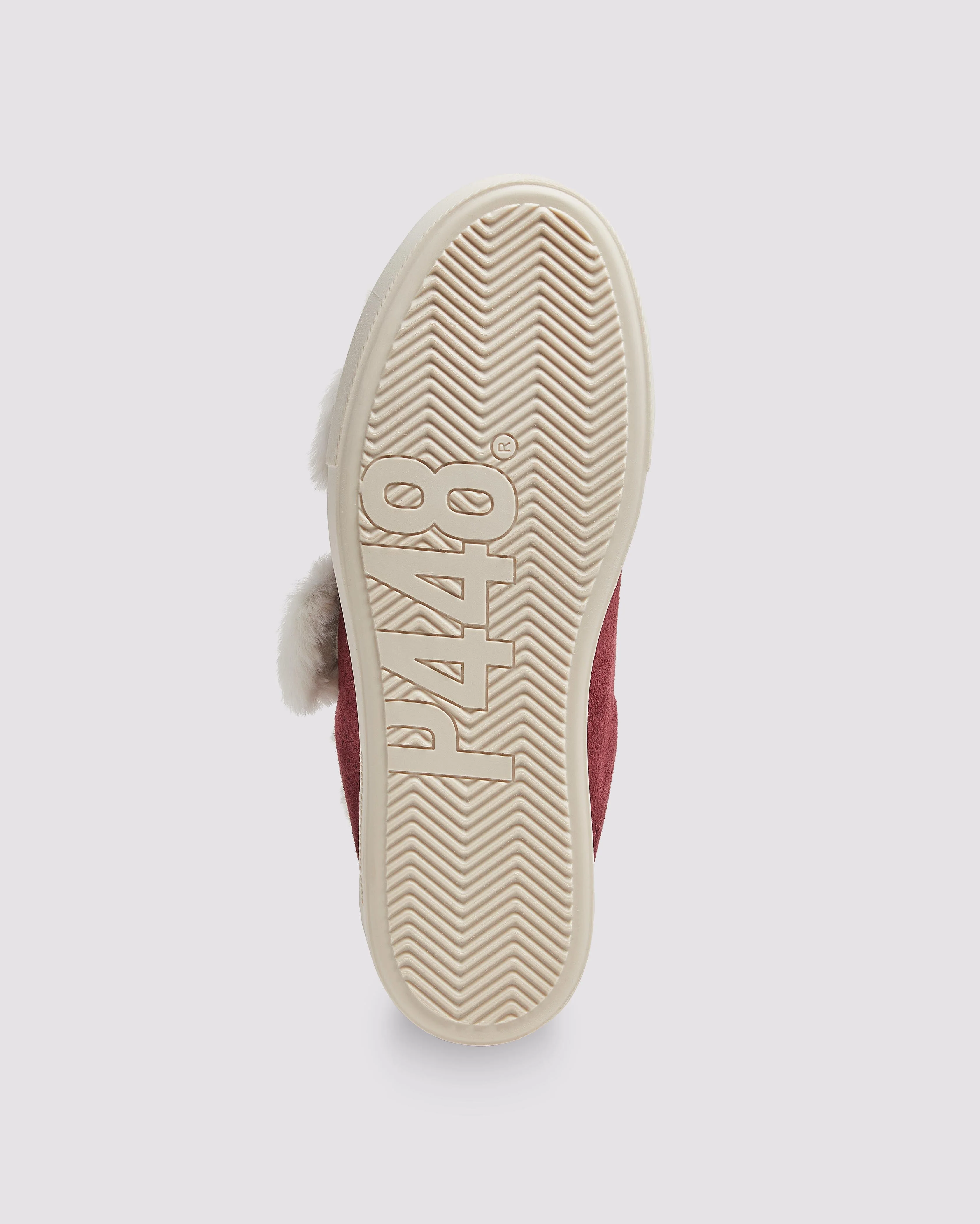 Women | Thea Sherpa Bord | Burgundy - Image 6