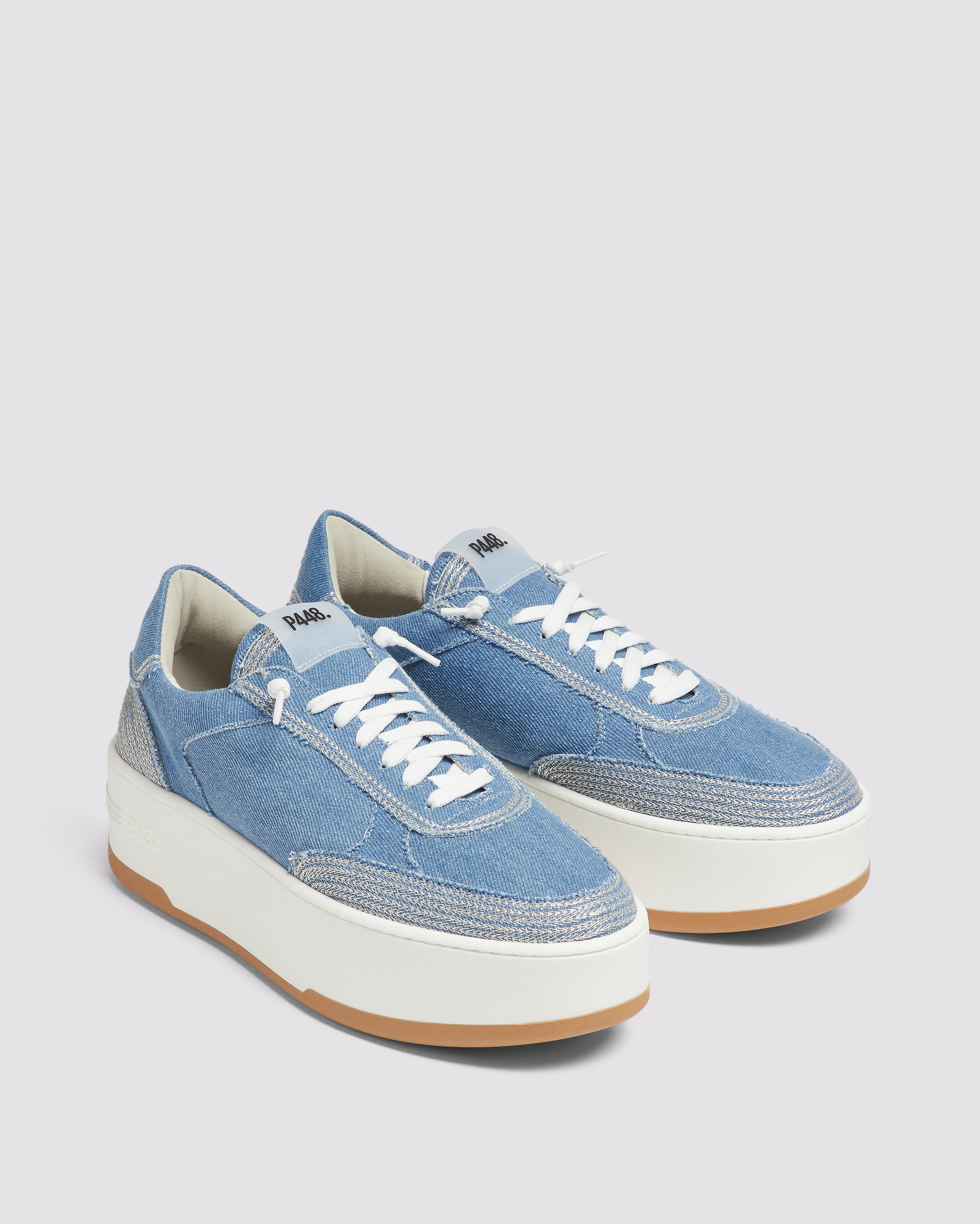 Women | Empire Denim Stitch | Blue - Image 3