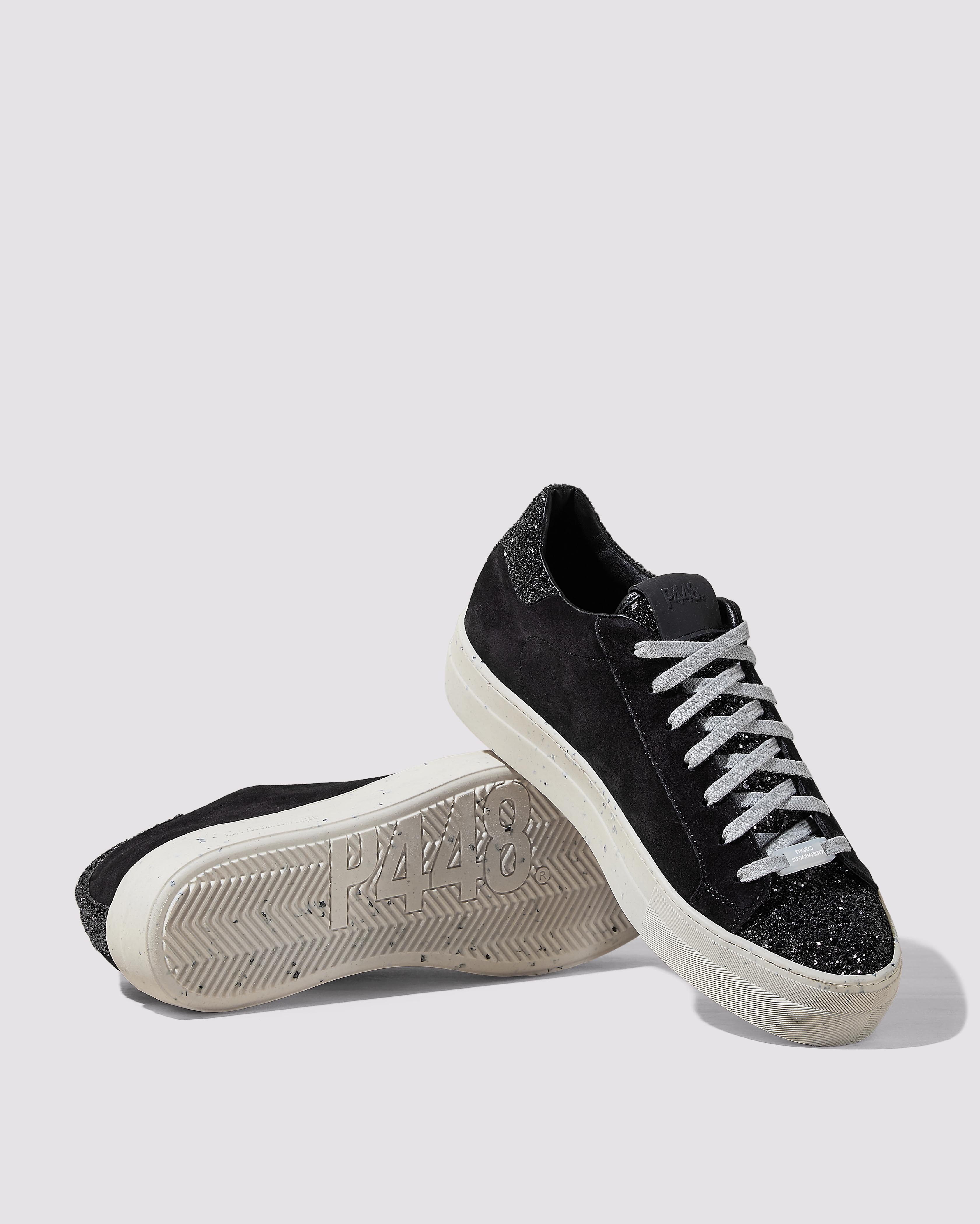 Women | Thea Recycled | Black/Gun - Image 3