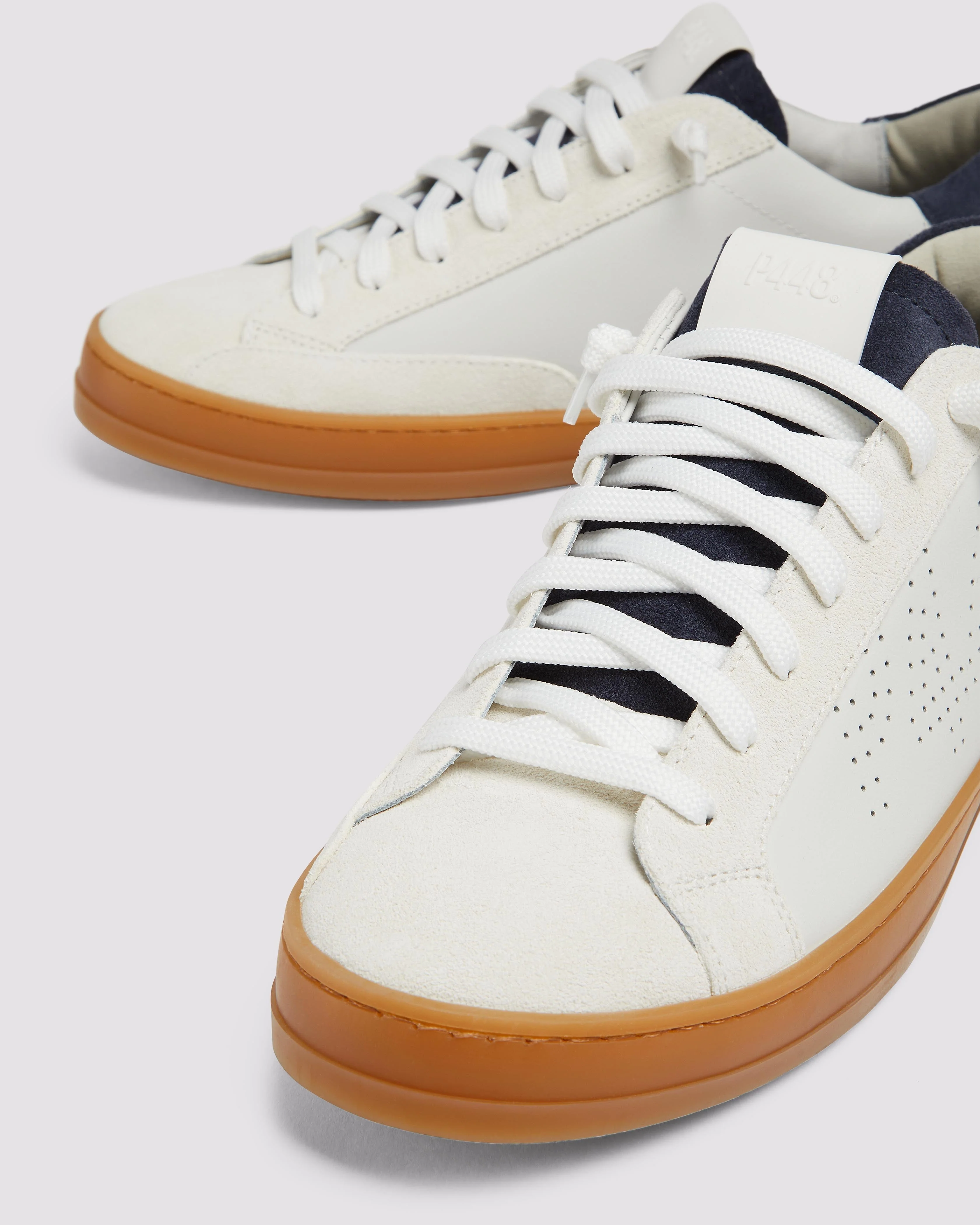 Men | John Harbor | White/Blue - Image 4