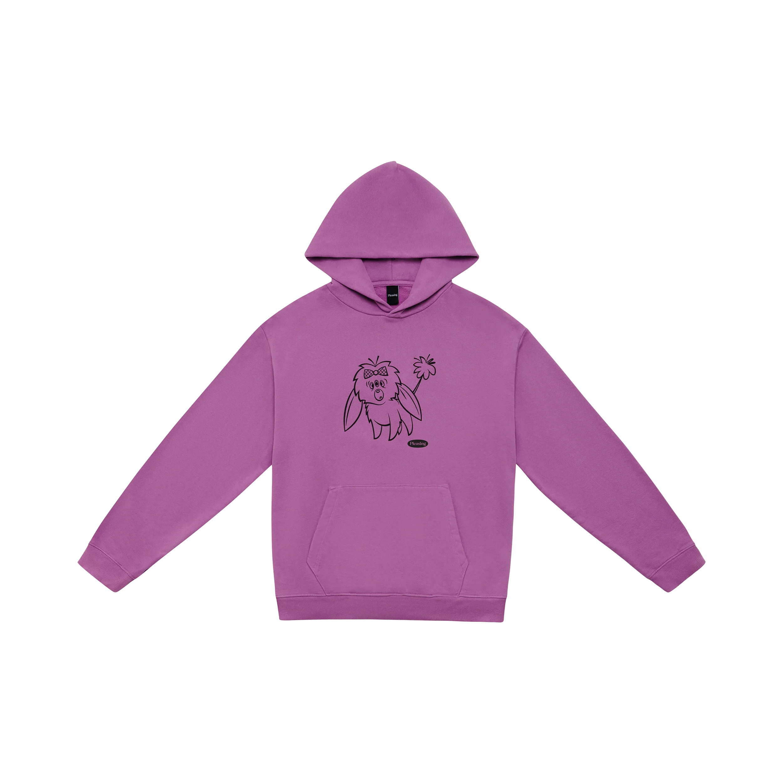 Emma with the Extra Eye Bejeweled Beasts Hoodie | Purple