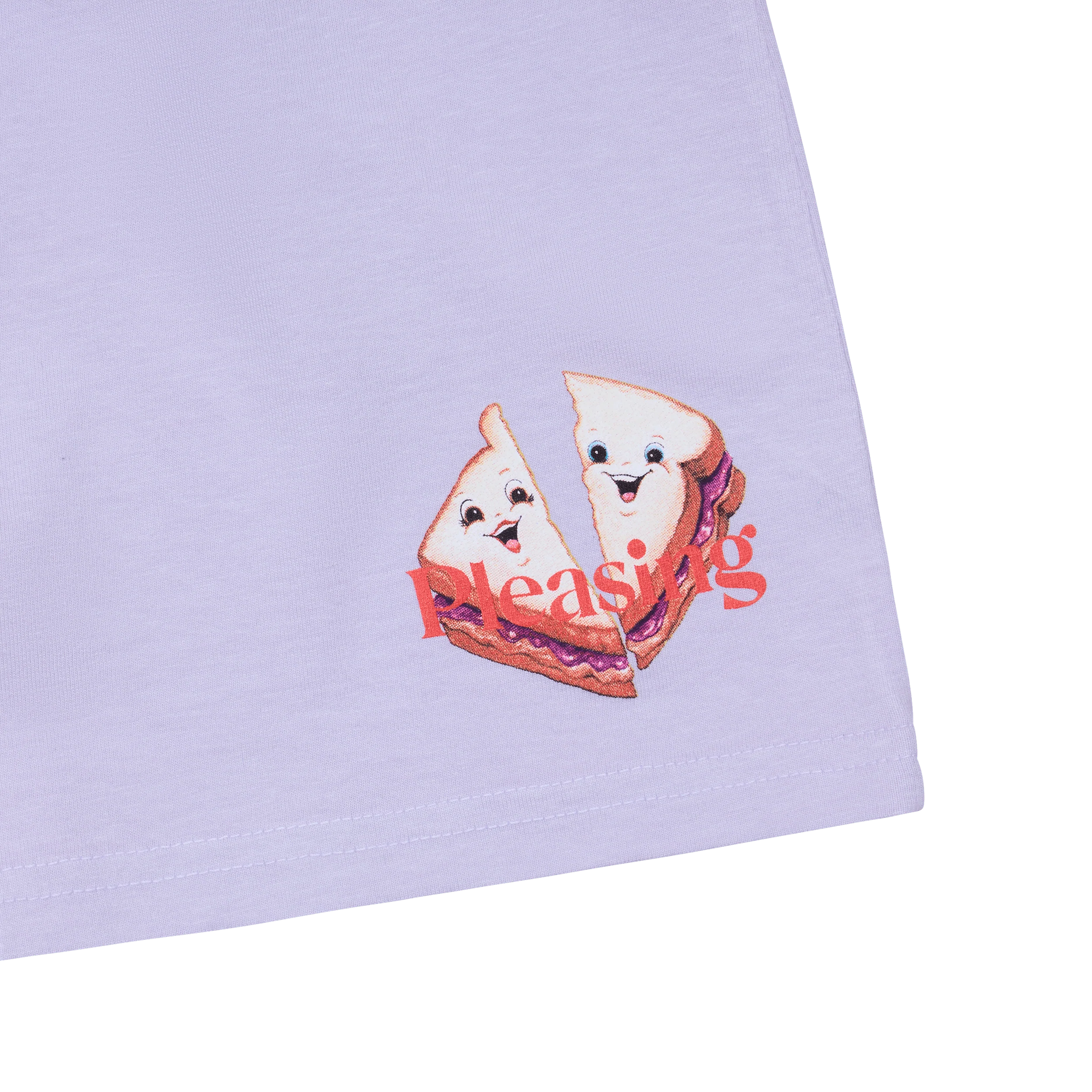 I Chews You Sleepover Shorts | Lilac - Image 2