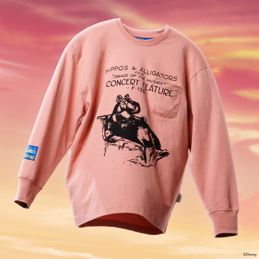 La Danza Delle Ore Pocket Tee | Pink - Image 2