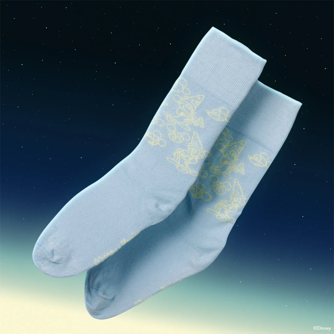 L'Apprenti Sorcier Sock | Light Blue - Image 2