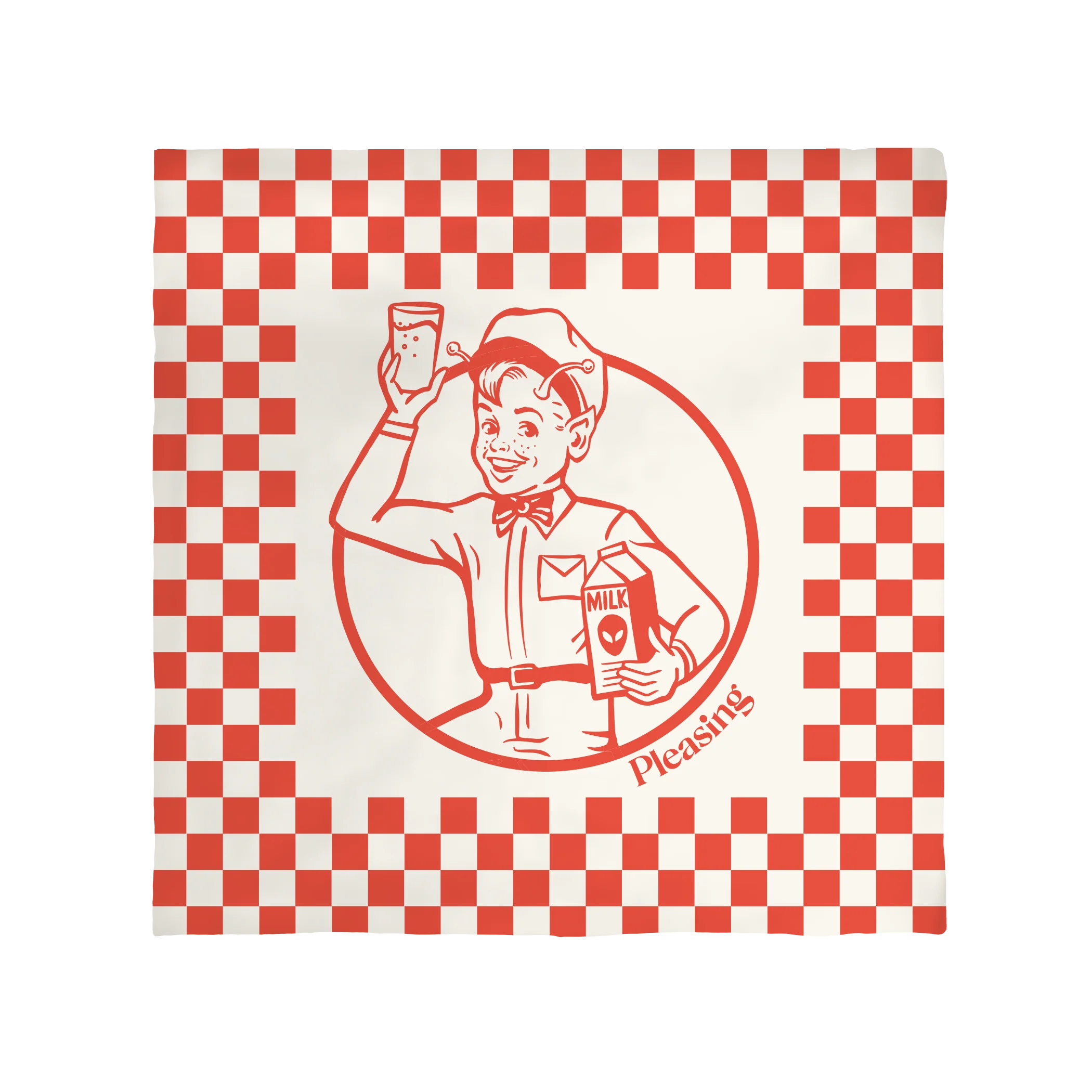 The AstroMilk Man Bandana | Red