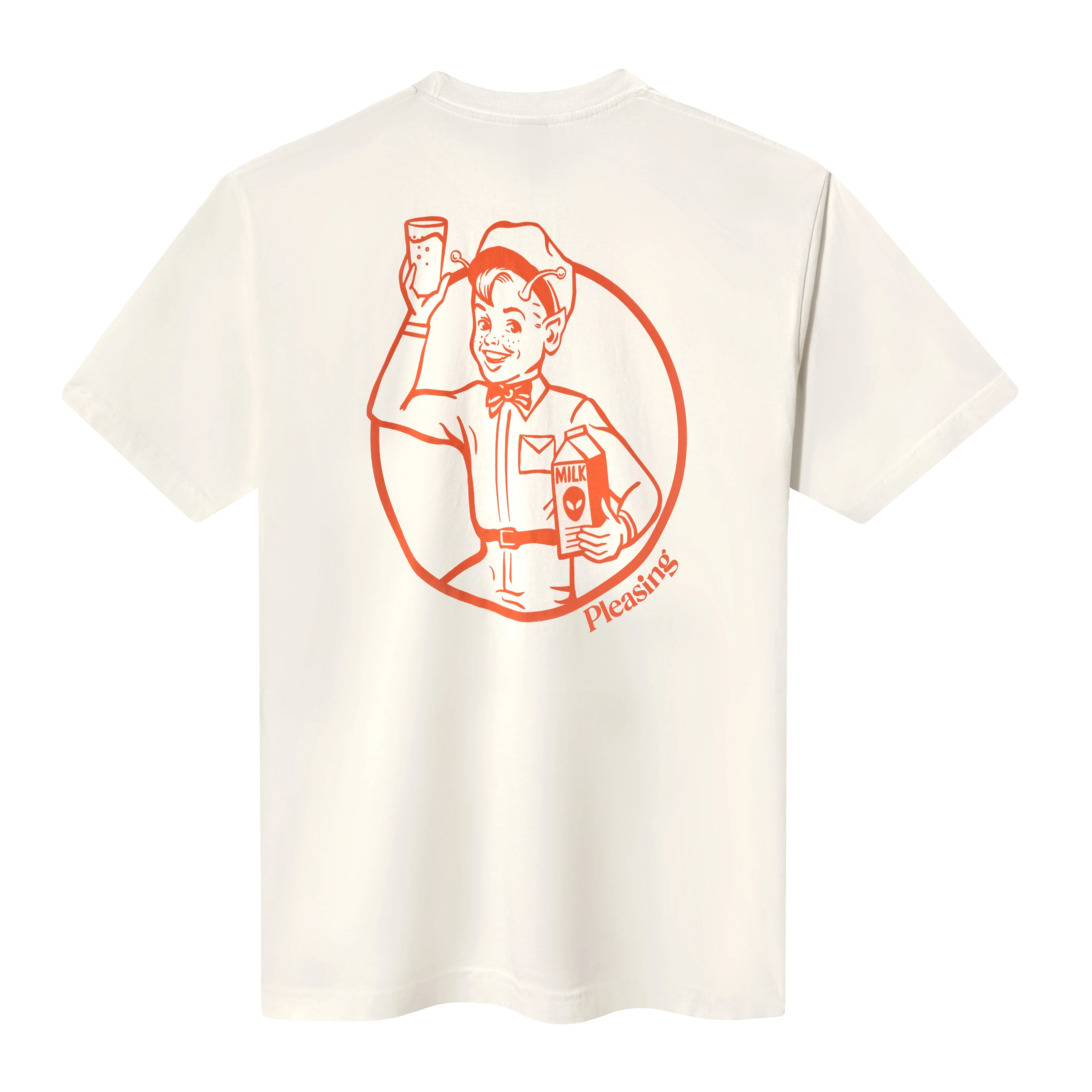 The AstroMilk Man Tee | White - Image 2