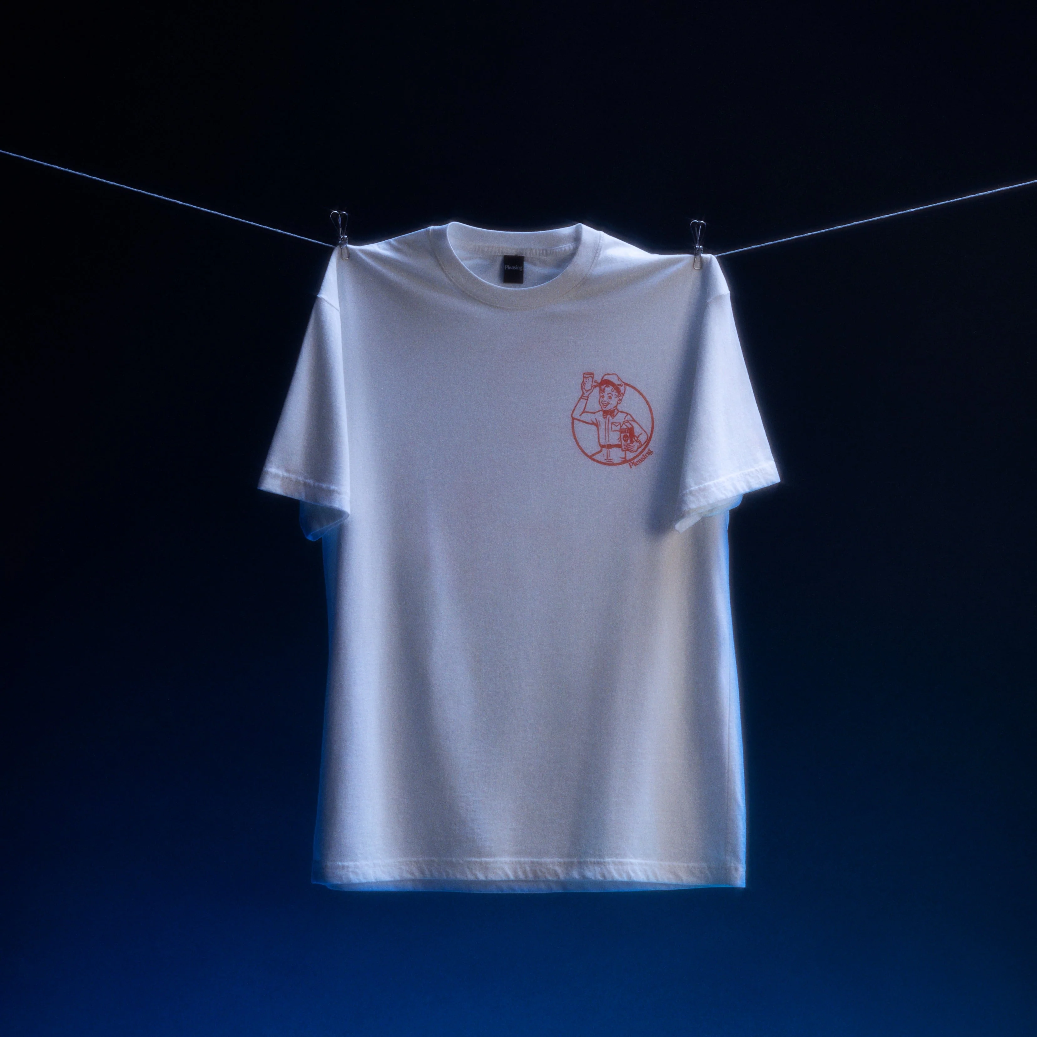 The AstroMilk Man Tee | White - Image 5