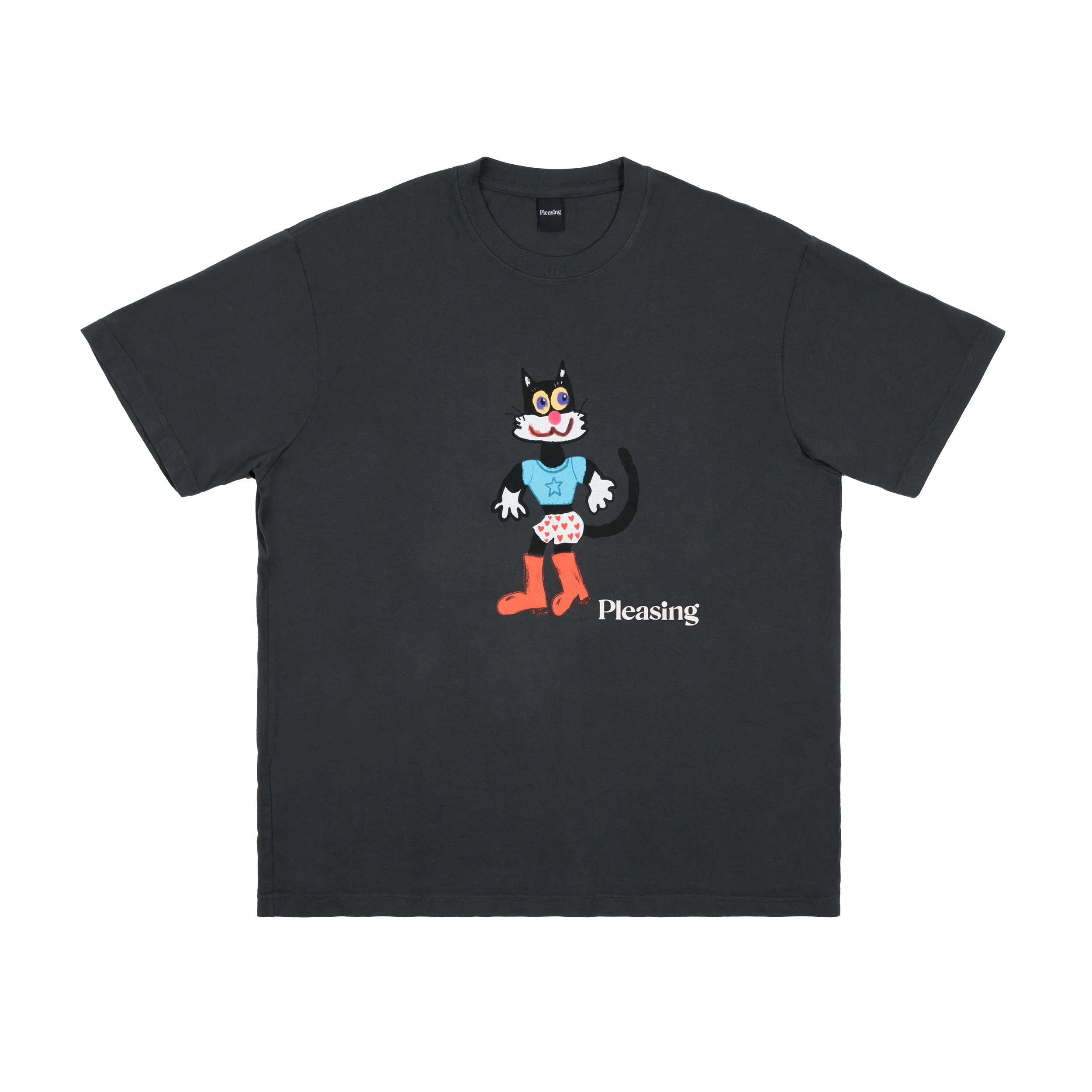 The Dustin the Cat Tee | Black