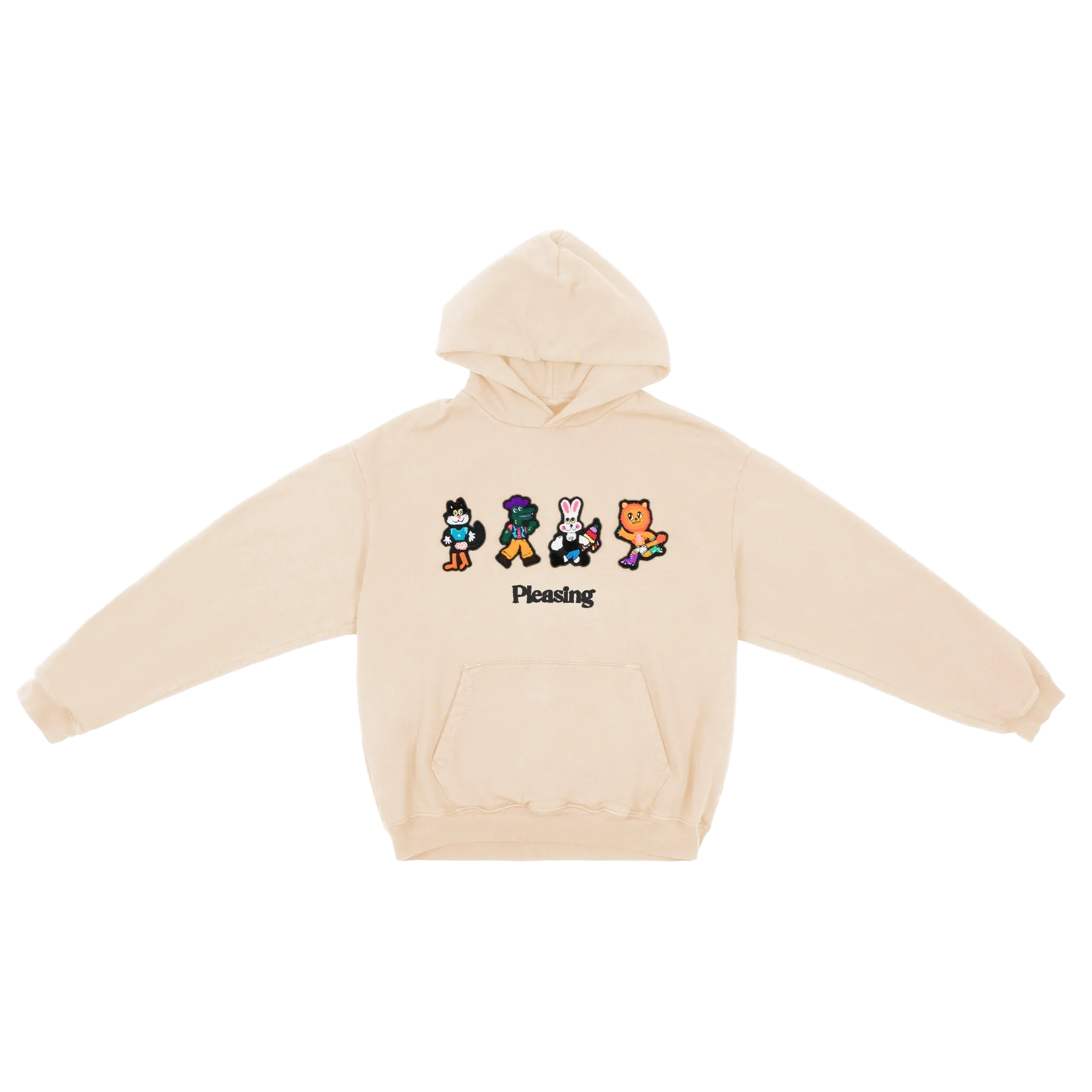 The Fancy Friends Character Hoodie | Cream