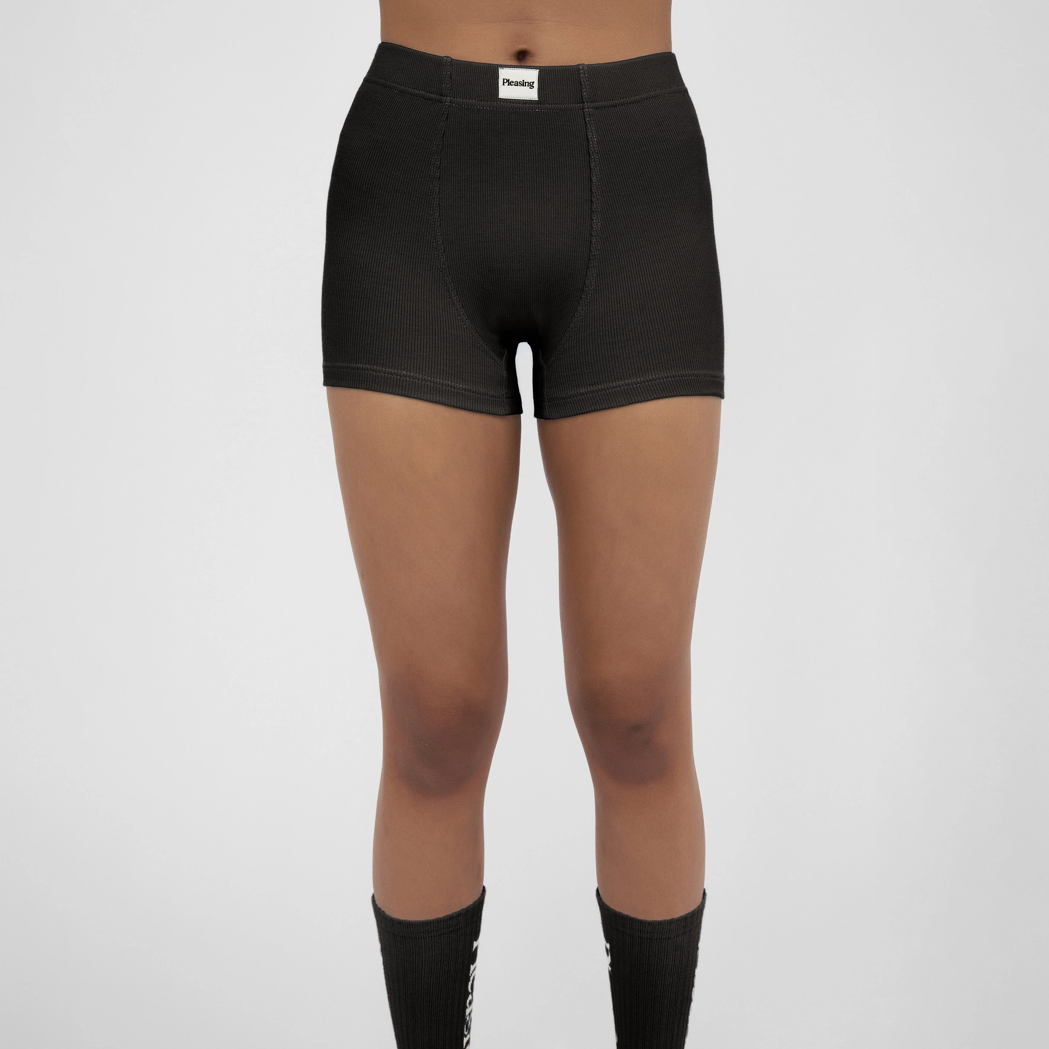 The Pleasing Ribbed Boxer Brief | Black - Image 12