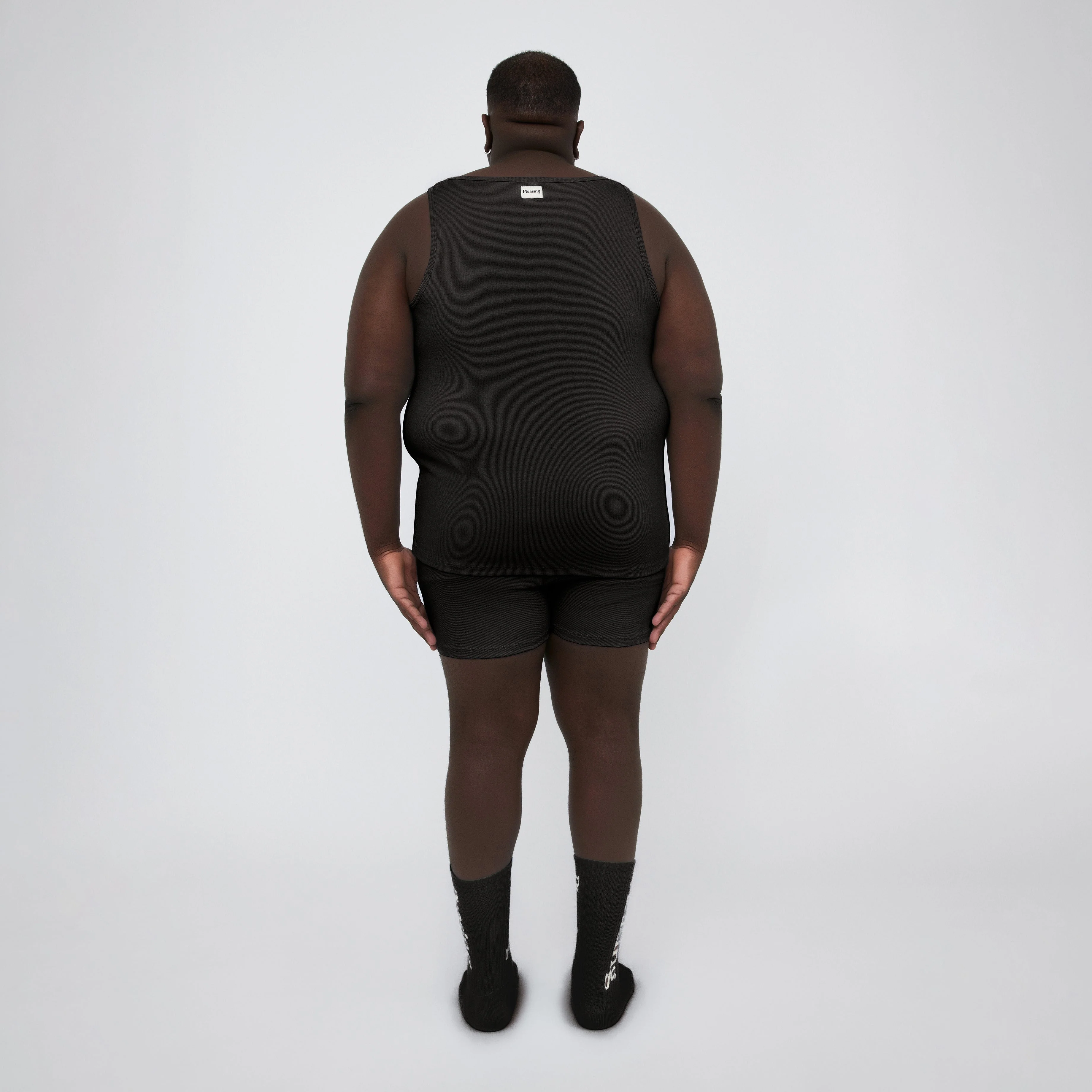 The Pleasing Ribbed Boxer Brief | Black - Image 30