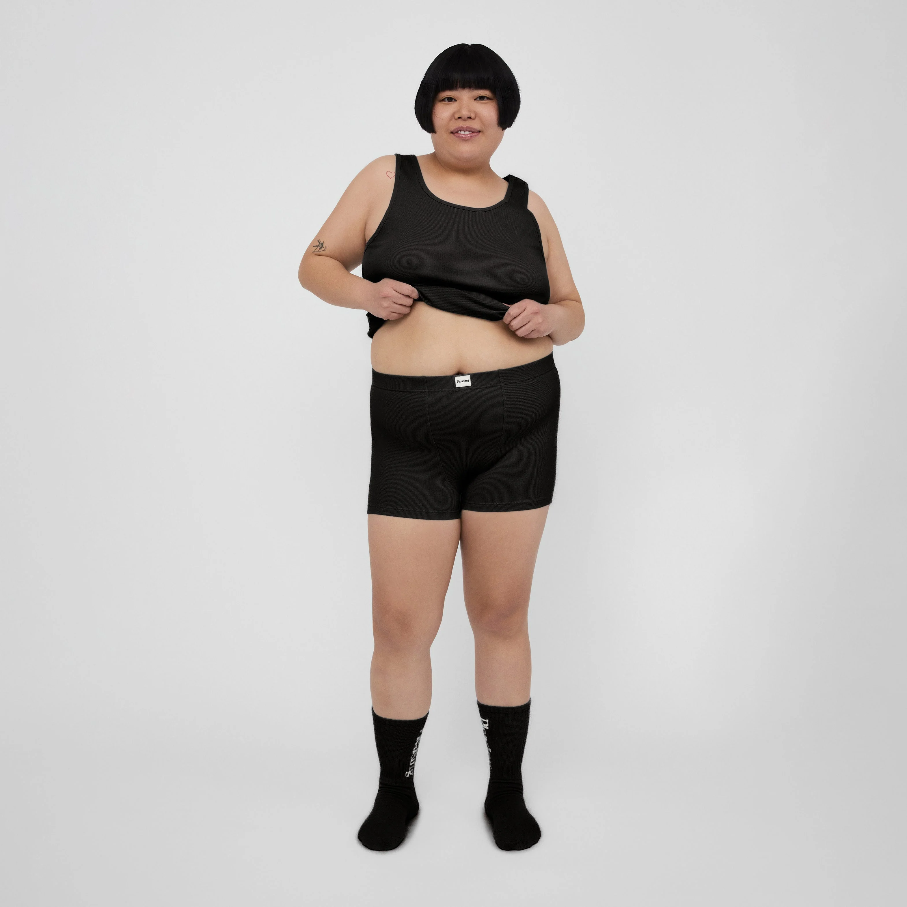 The Pleasing Ribbed Boxer Brief | Black - Image 6