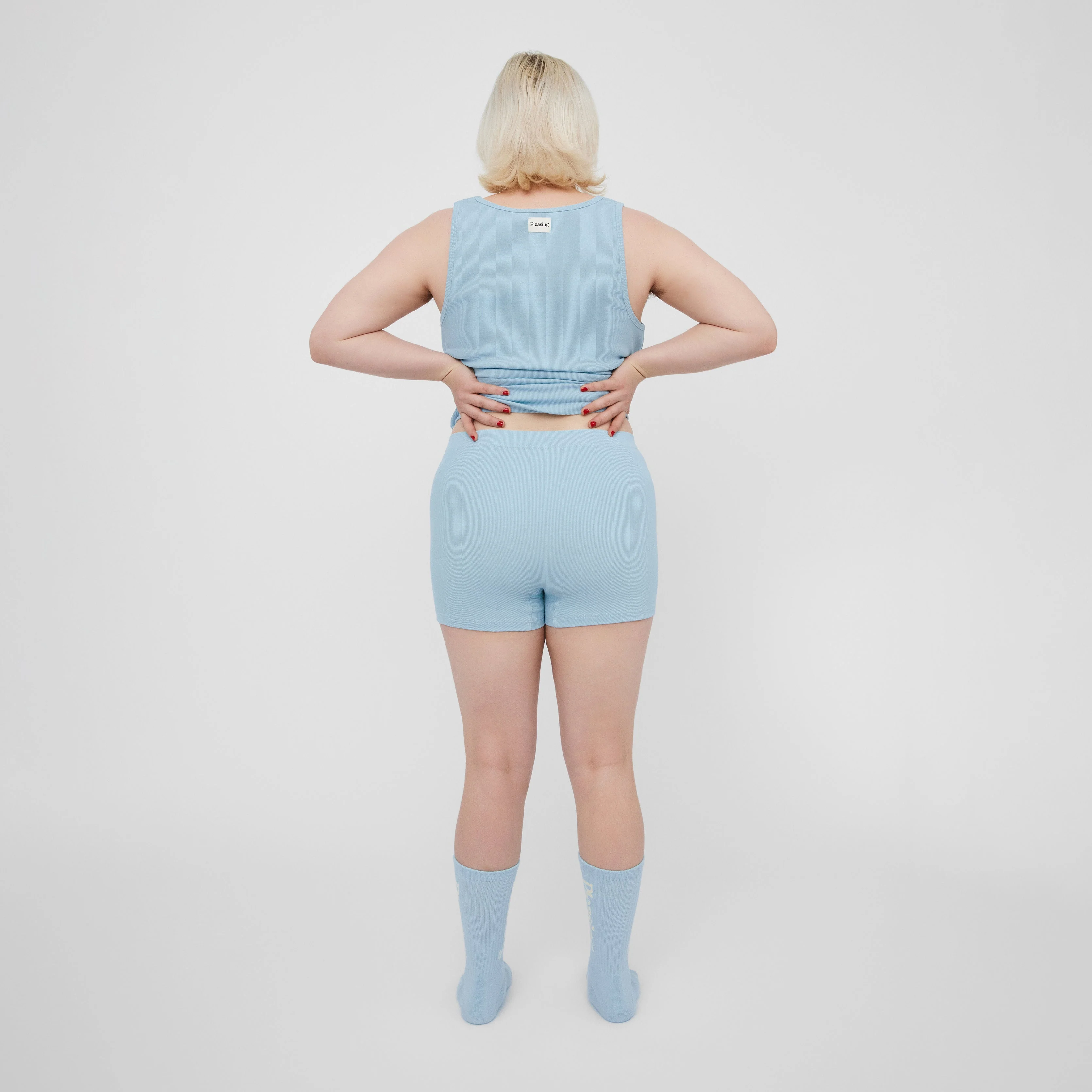 The Pleasing Ribbed Boxer Brief | Blue - Image 10