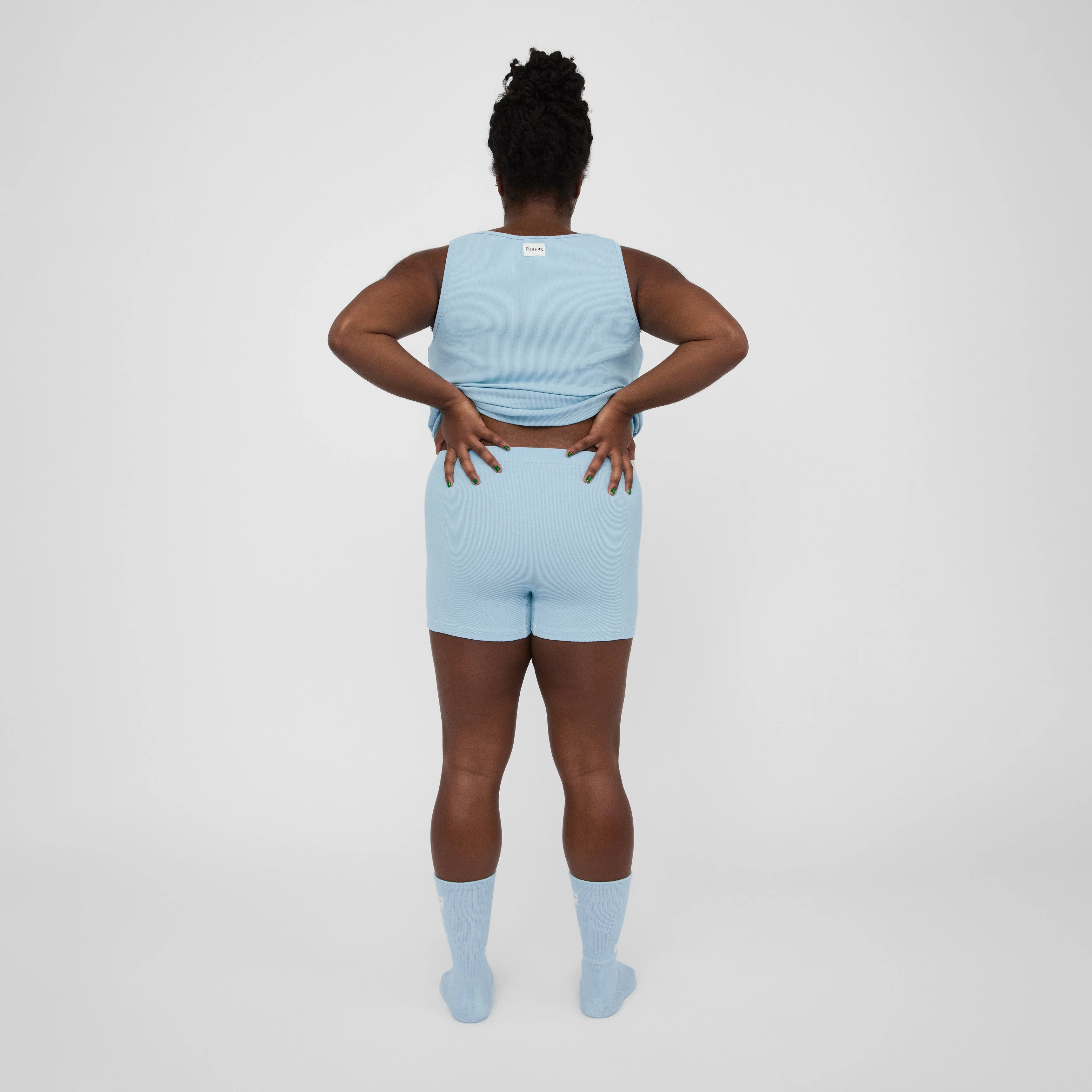 The Pleasing Ribbed Boxer Brief | Blue - Image 16